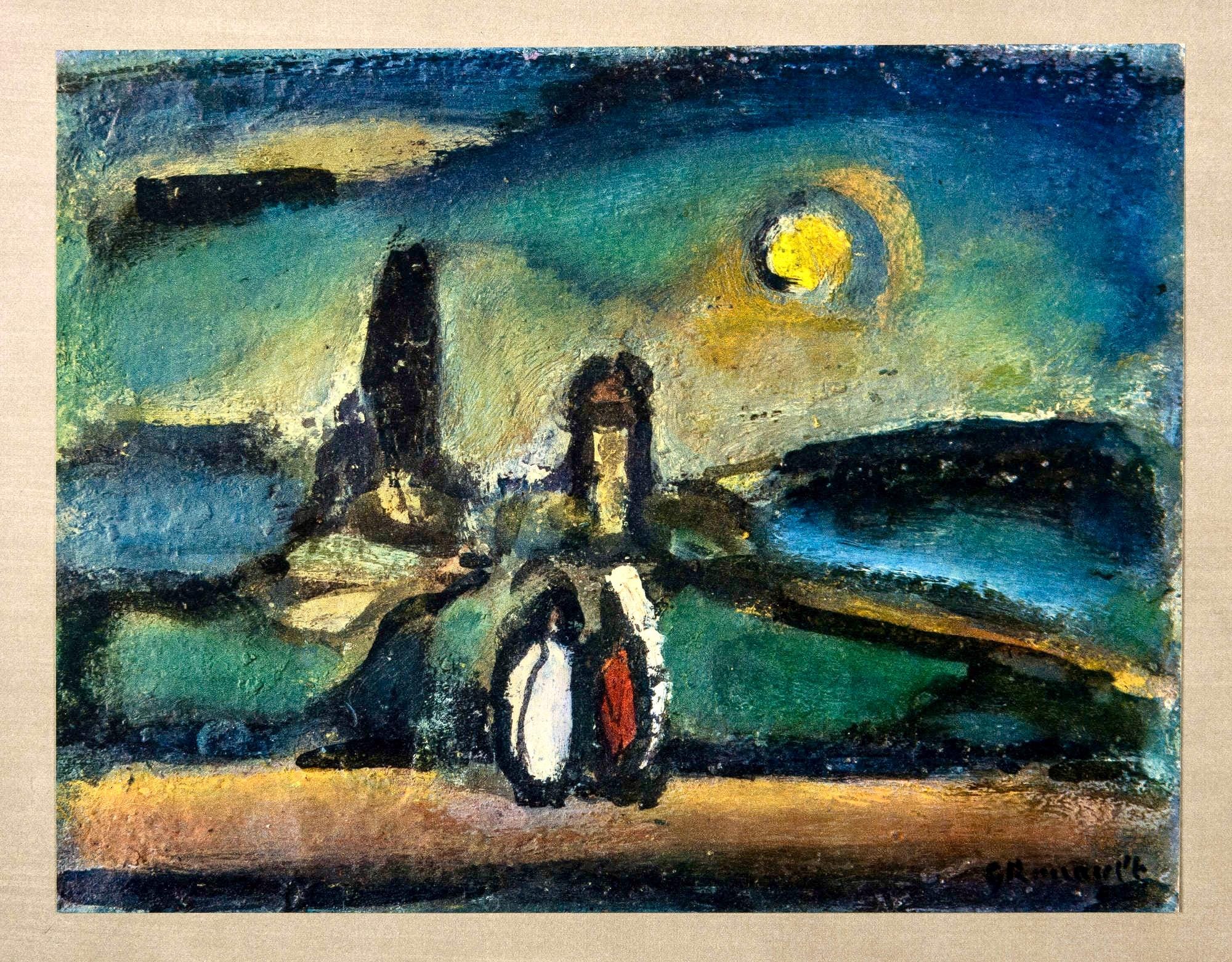 Georges Rouault, Composition, Stella Vespertina, Limited Edition Héliogravure