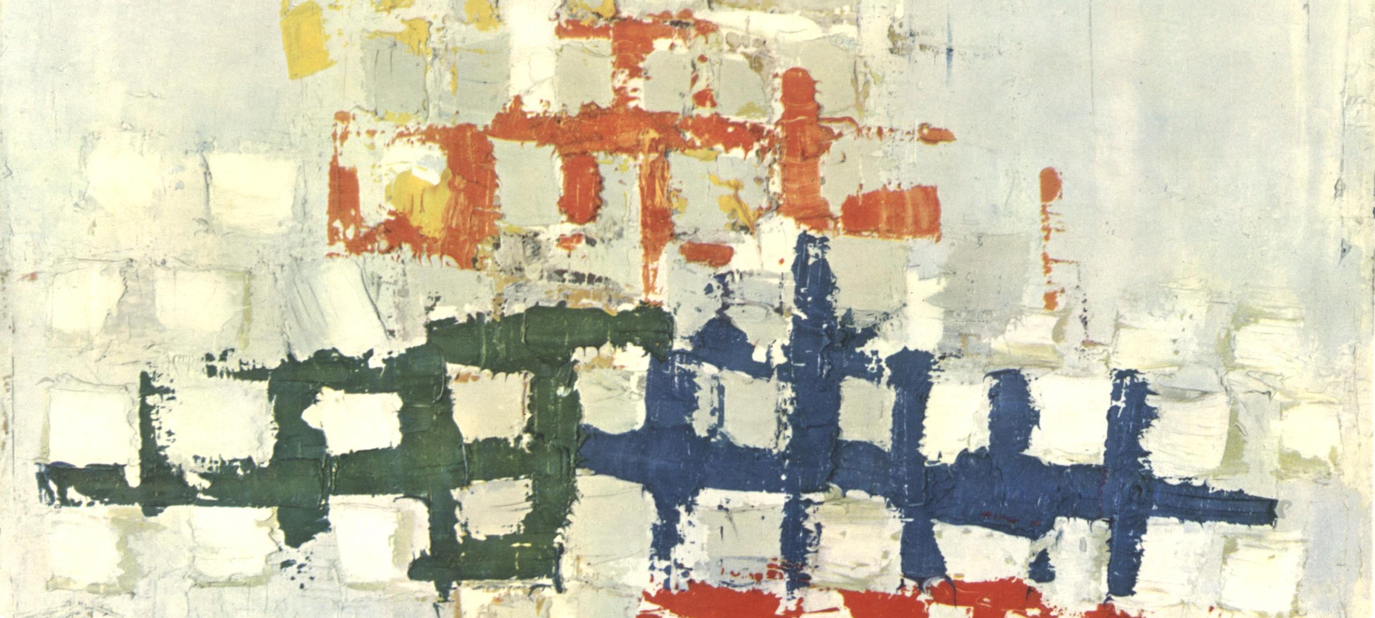 Nicolas de Staël, Composition, Nicolas de Staël, Peintres d'aujourd'hui, Limited Edition Lithograph