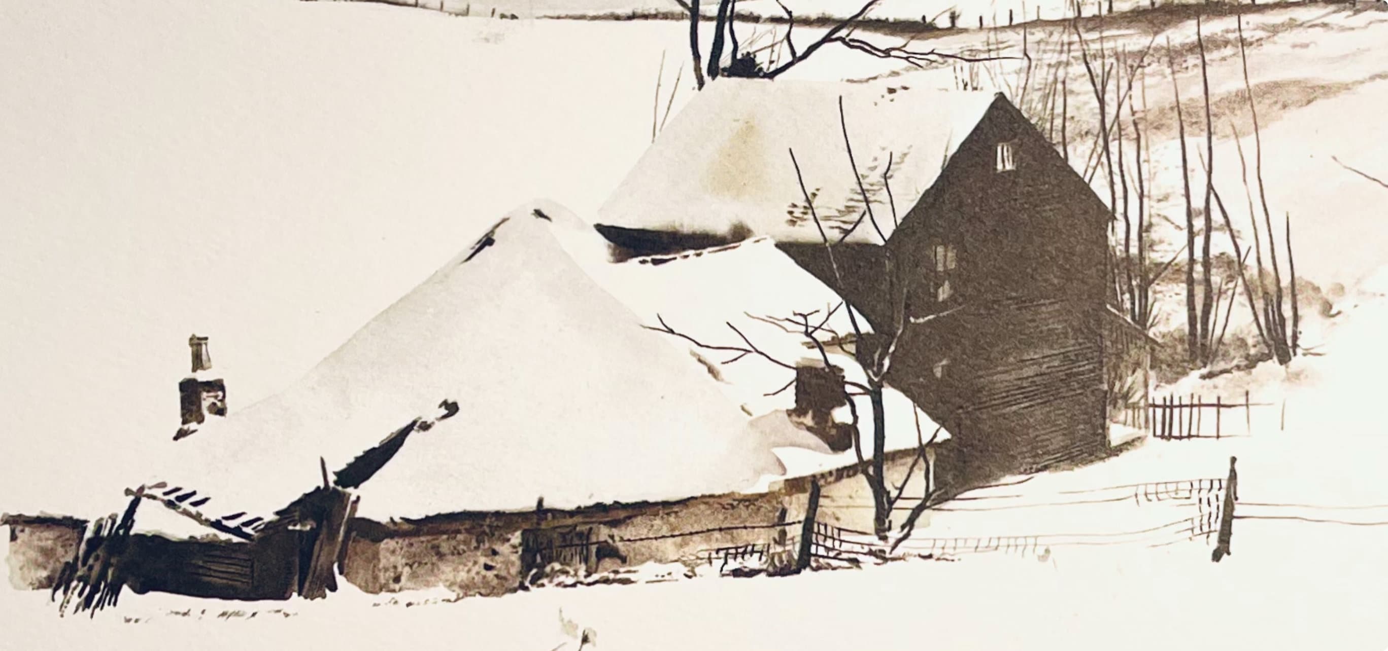 Andrew Wyeth, The Corner, The Four Seasons, Limited Edition Lithograph