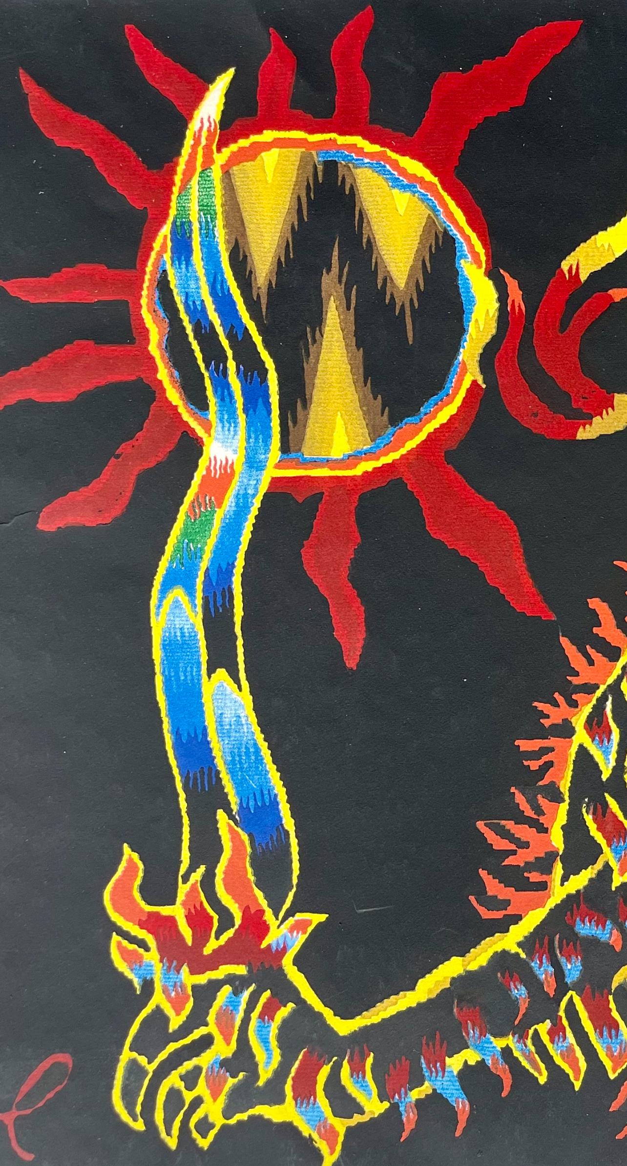 Jean Lurçat, Le Lion (Leo), Les Signes du zodiaque, Limited Edition Lithograph