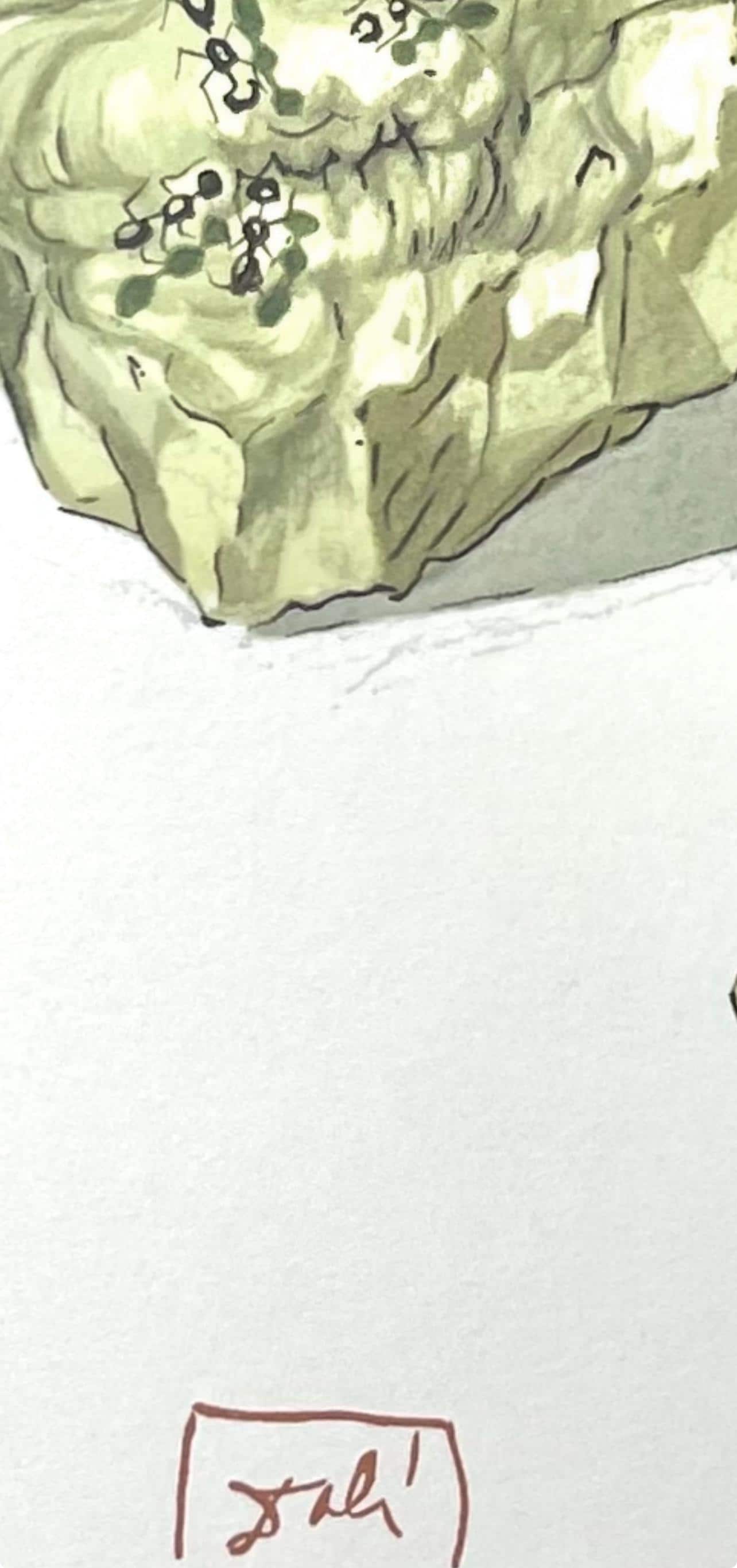 Salvador Dali, Hölle XXIII (Field 189-200; Michler/Löpsinger 1039-1138), Die Göttliche Komödie, Signed, Limited Edition Woodcut