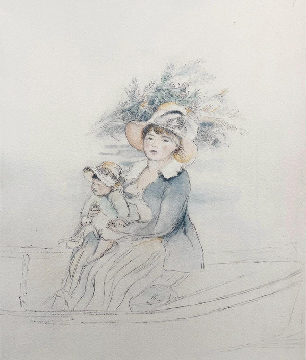 Pierre-Auguste Renoir, Composition, Seize Aquarelles et Sanguines de Renoir, Limited Edition Lithograph