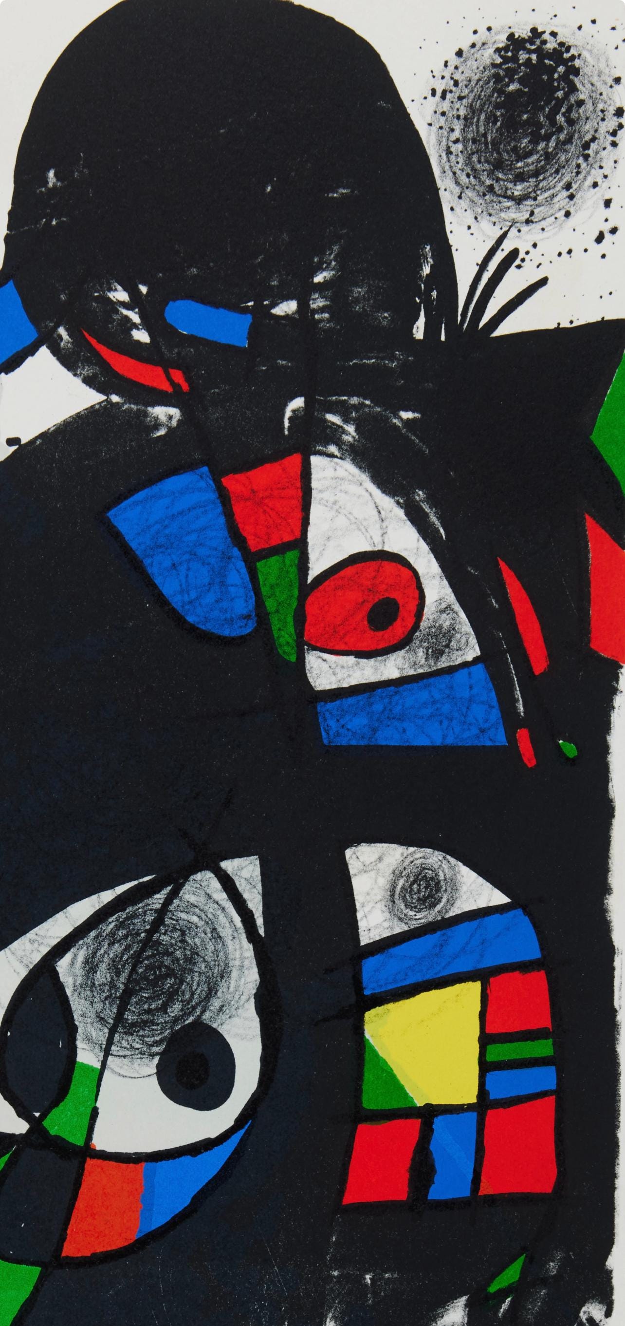 Joan Miró, Composition (Cramer 1080), San Lazzaro et ses Amis, XXe Siècle, Limited Edition Lithograph