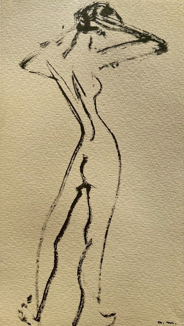 Albert Marquet, Femme se coiffant, Marquet, Limited Edition Lithograph