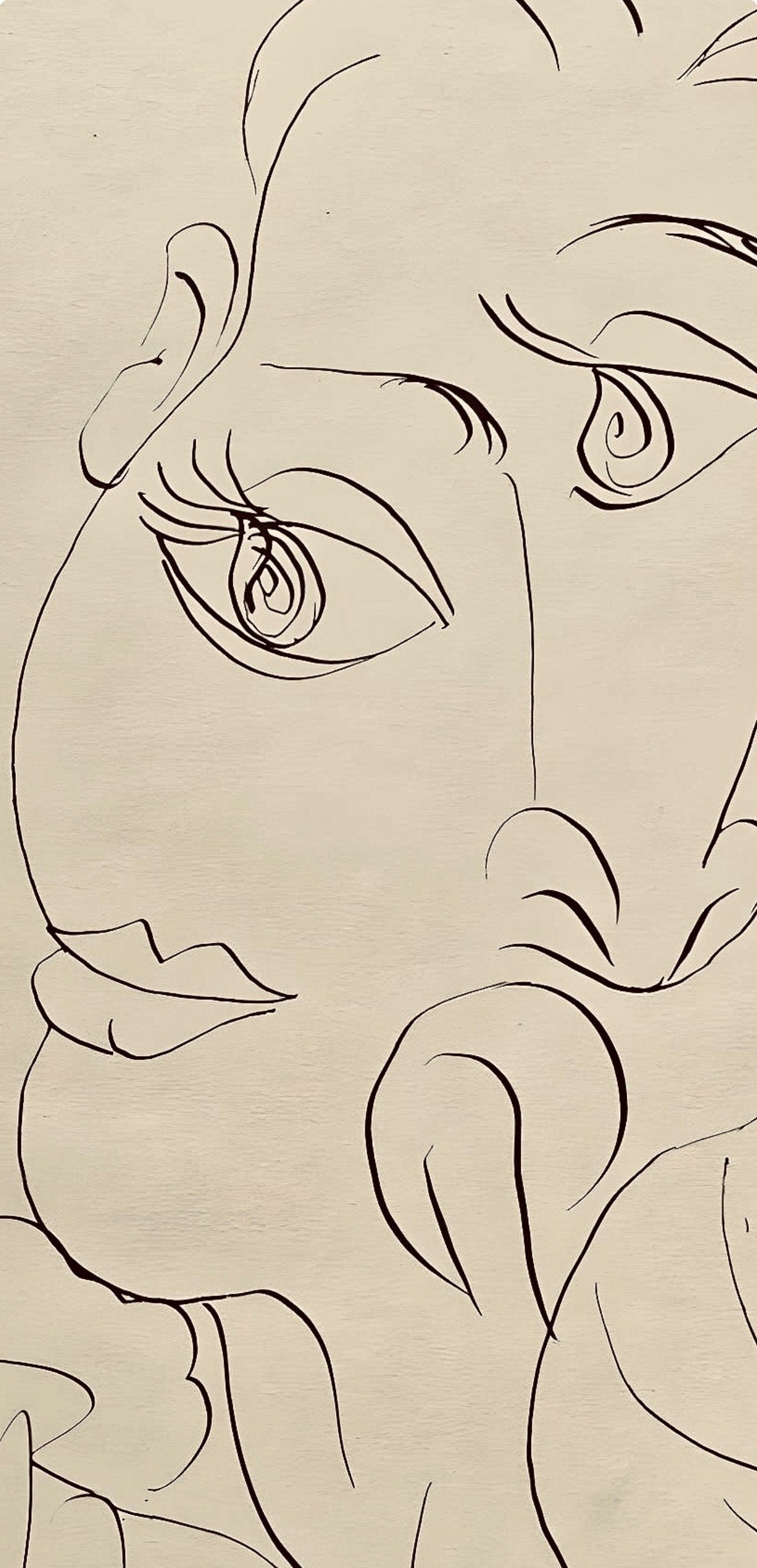 Pablo Picasso, Composition, Carnet de dessins de Picasso, Cahiers d’Art, Limited Edition Lithograph