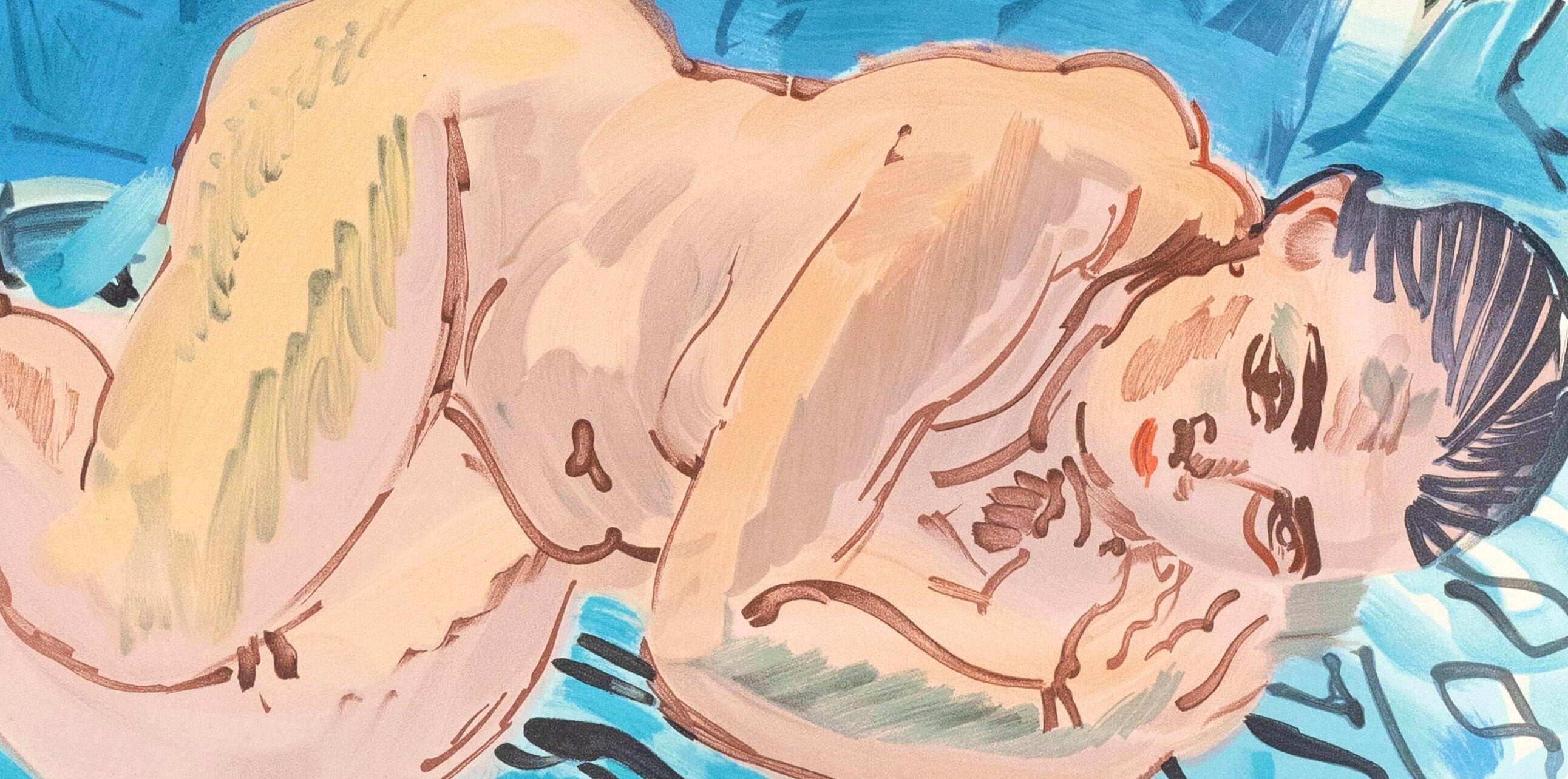 Raoul Dufy, Nu couché, Raoul Dufy, Collection Pierre Lévy, Limited Edition Lithograph