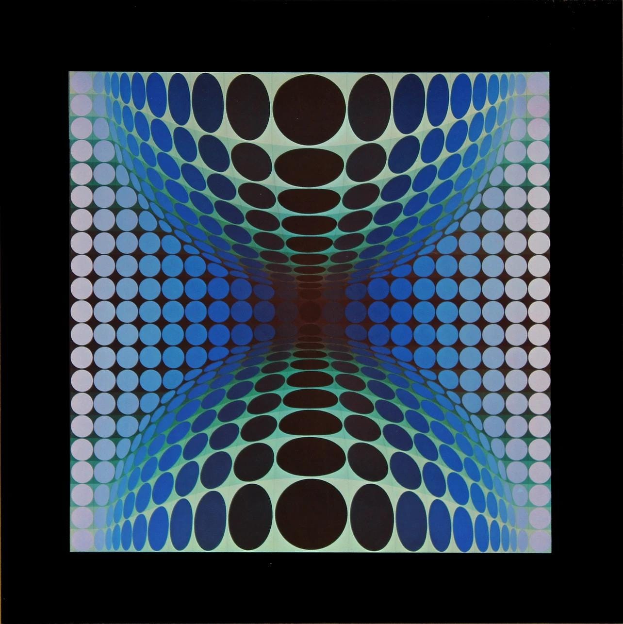 Victor Vasarely, Composition, Vega, Limited Edition Héliogravure