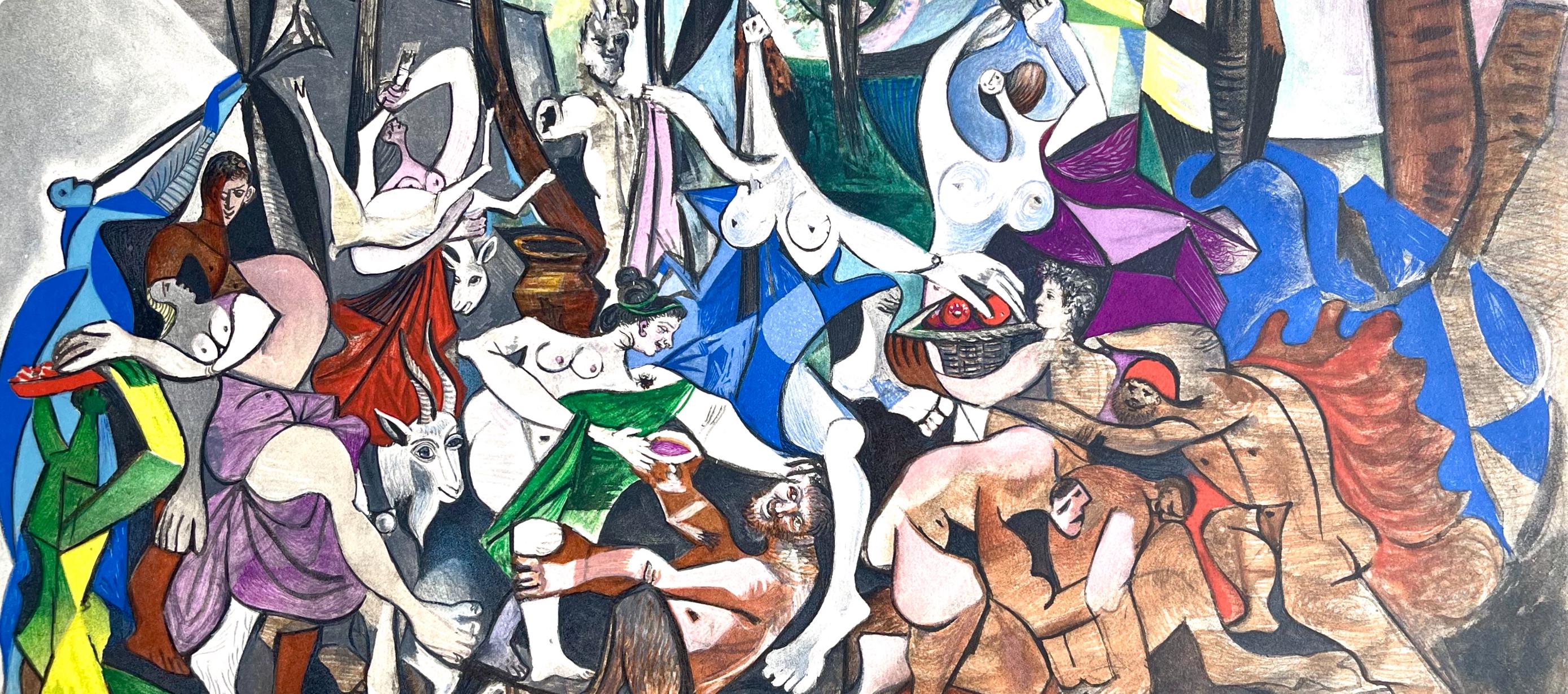 Pablo Picasso, Composition (Cramer 88), Dans l'Atelier de Picasso, Limited Edition Lithograph