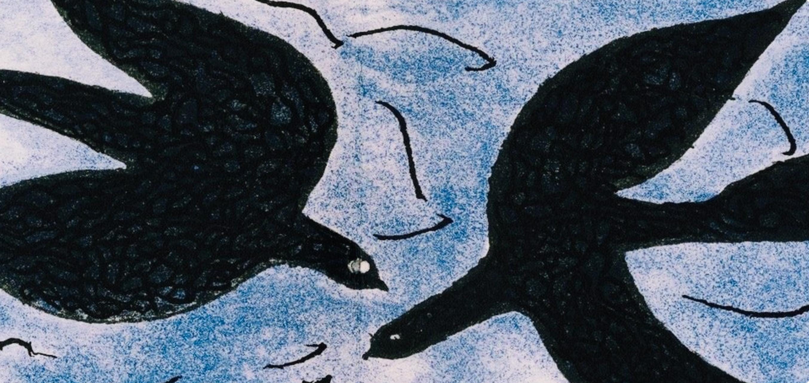 Georges Braque, Composition, Derrière le miroir, Limited Edition Lithograph