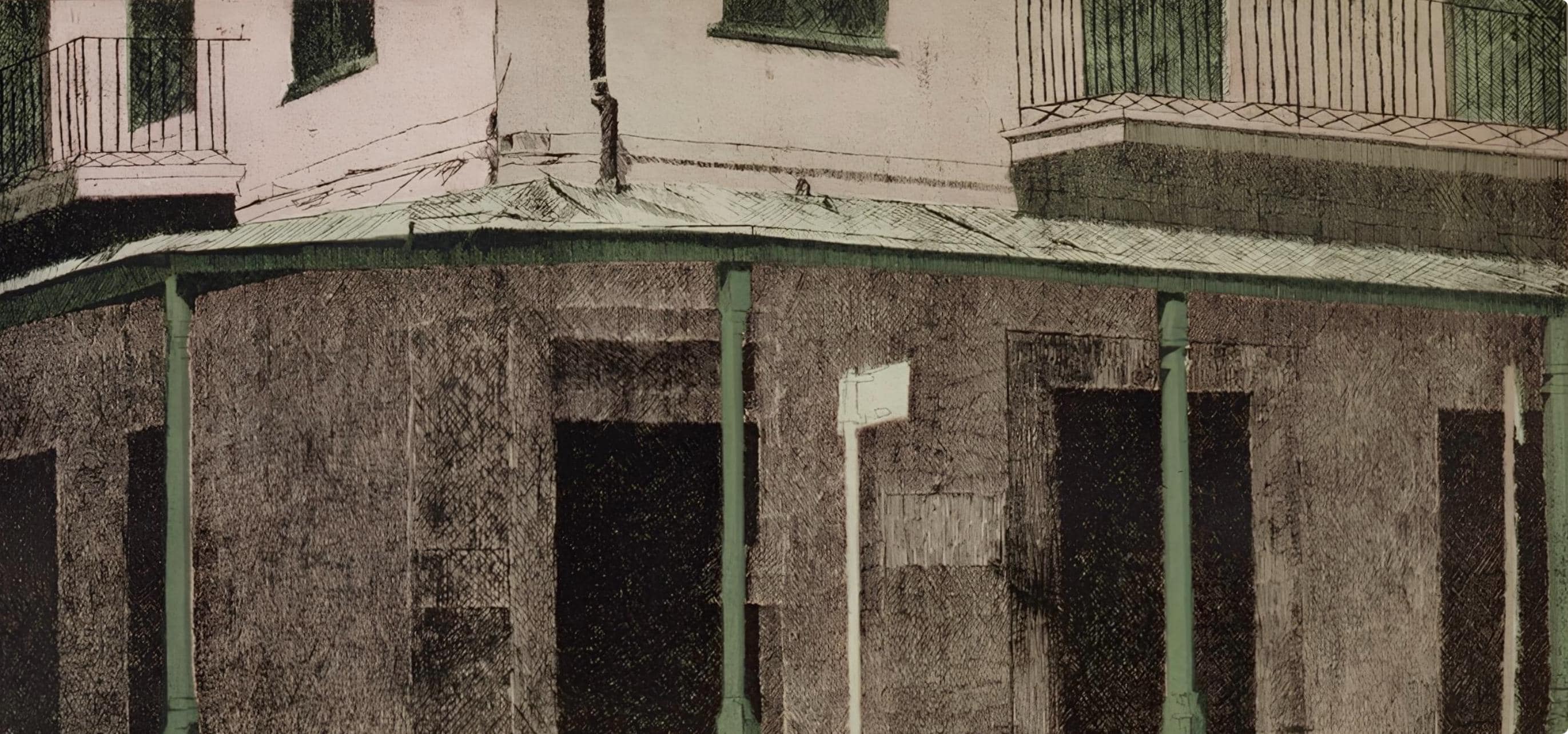 Dean Mitchell, Hot in the Shade, Music, Deep Rivers in My Soul, Limited Edition Etching