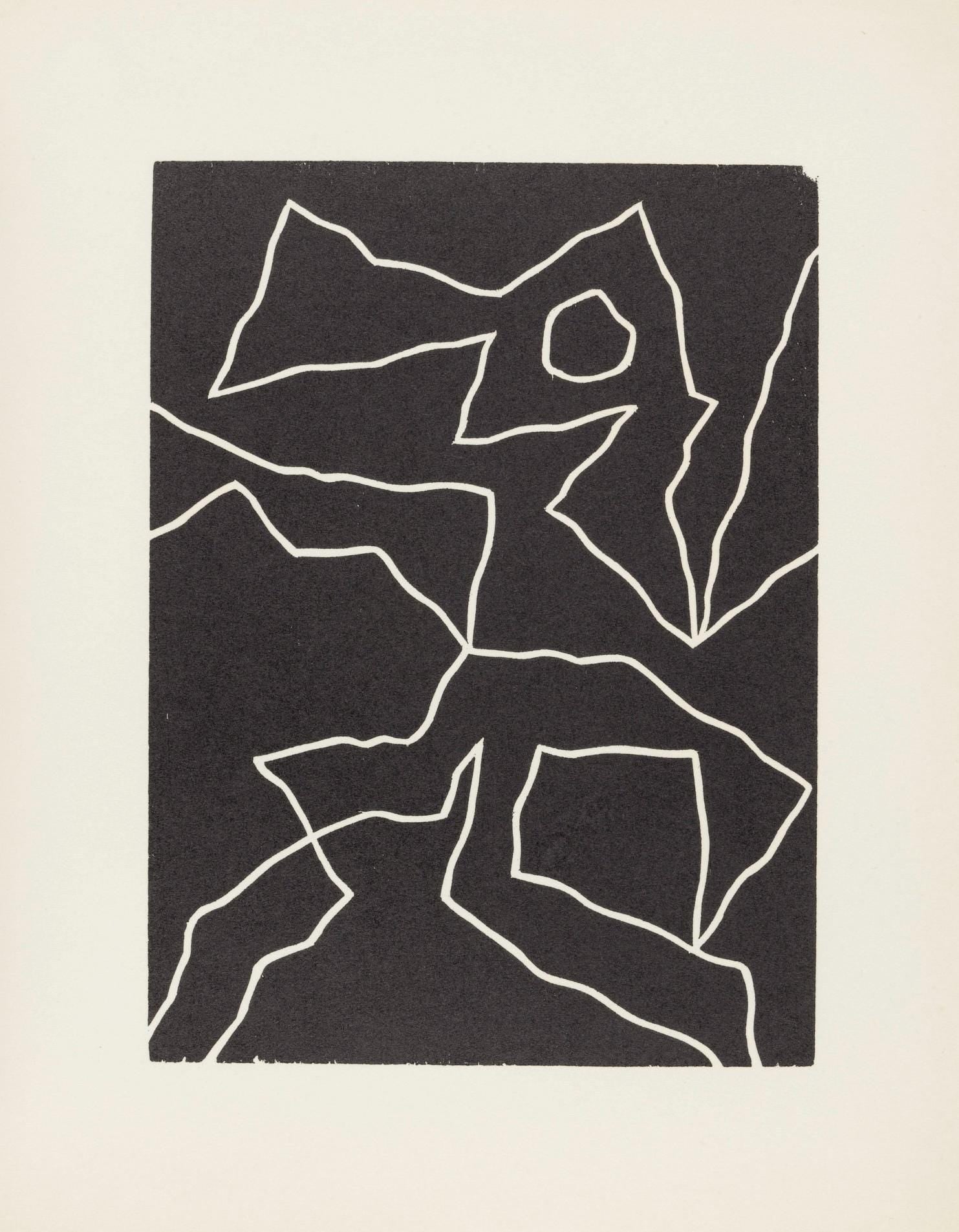 Hans Jean Arp, Composition (Arntz 148-175; Hagenbach A 25; Bolliger 54), Dreams and Projects, Limited Edition Woodcut