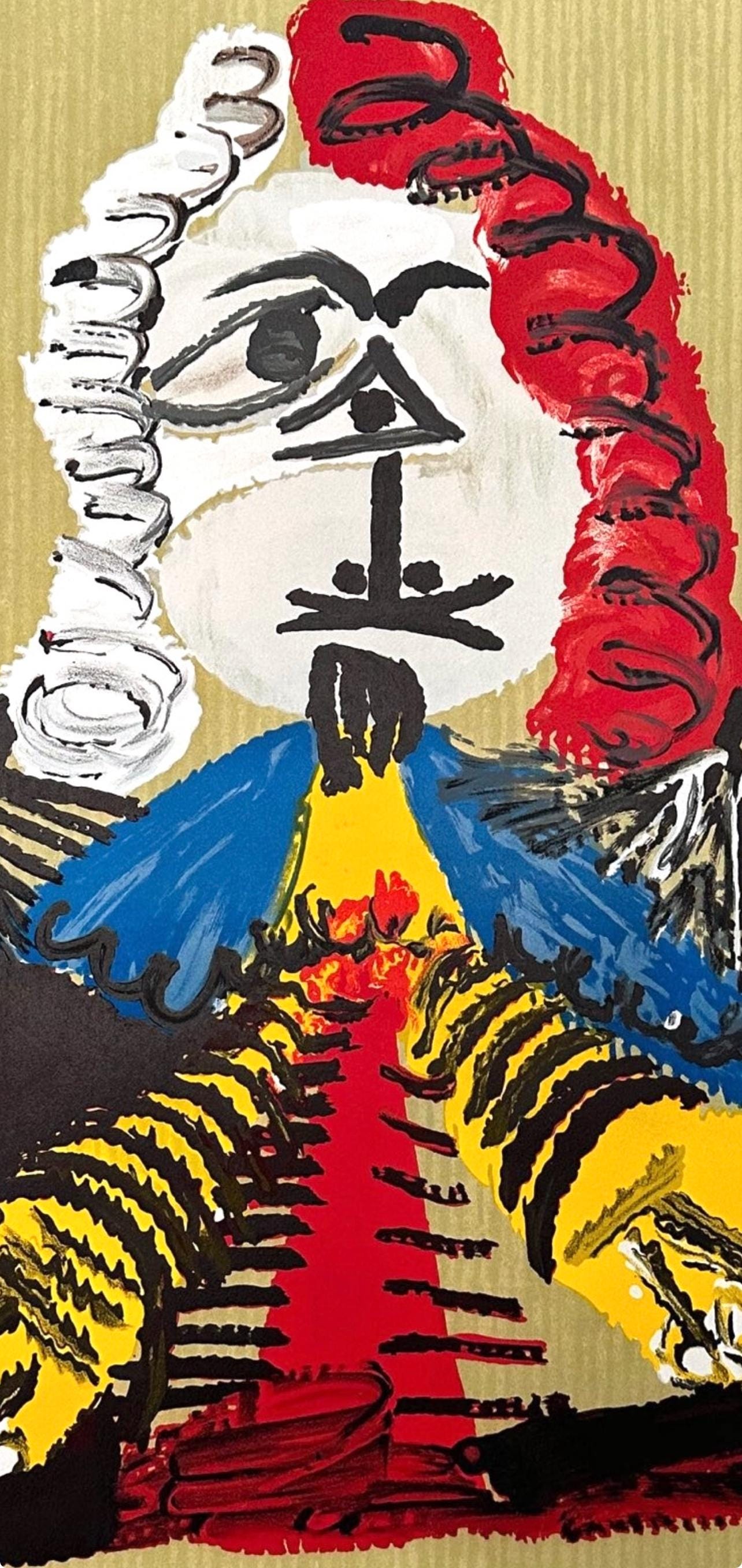 Pablo Picasso, Composition (Orozco 207-261), Vingt-Neuf Portraits Imaginaires, Limited Edition Lithograph