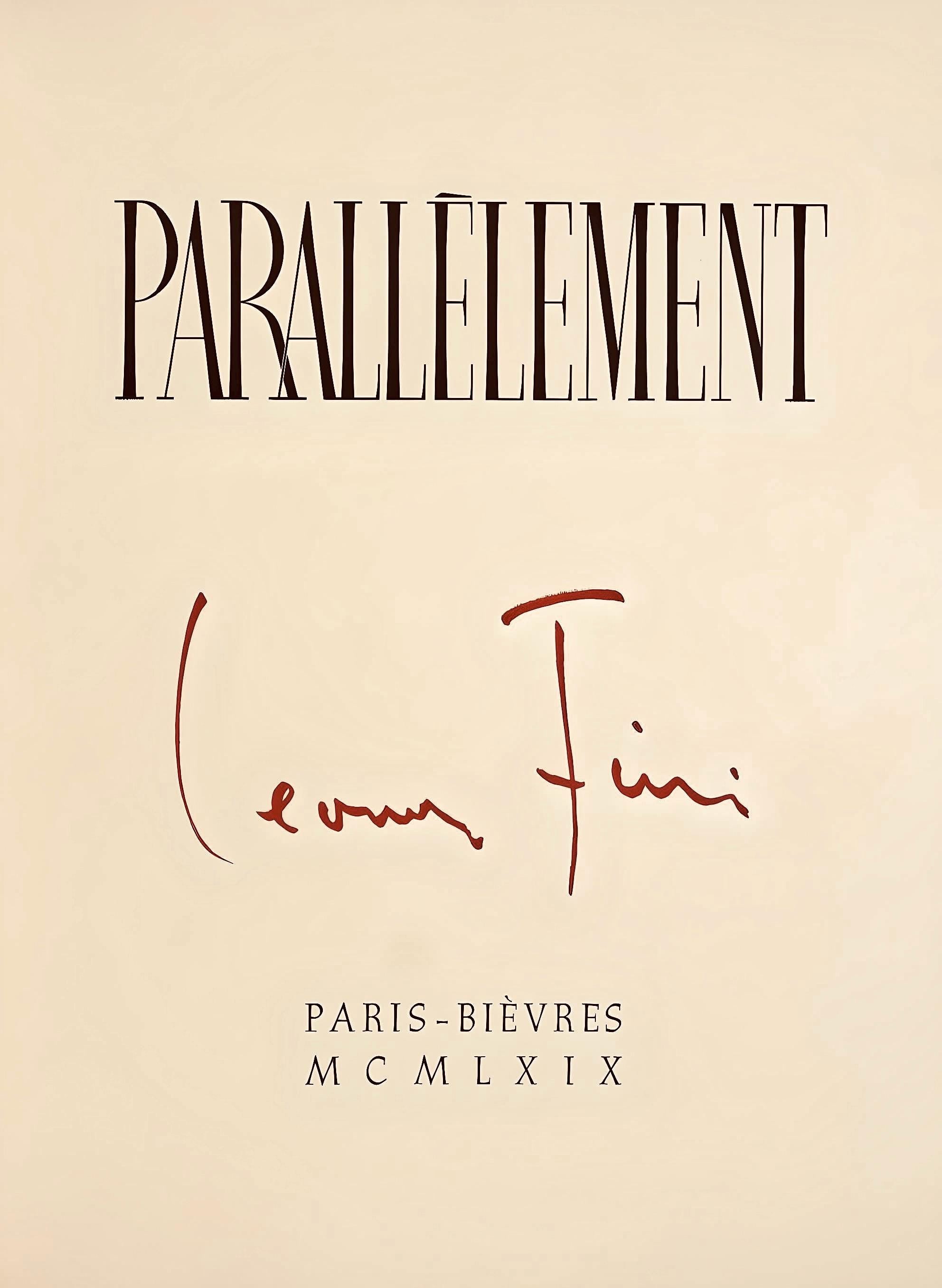 Léonor Fini, Composition, Parallèlement, Limited Edition Lithograph