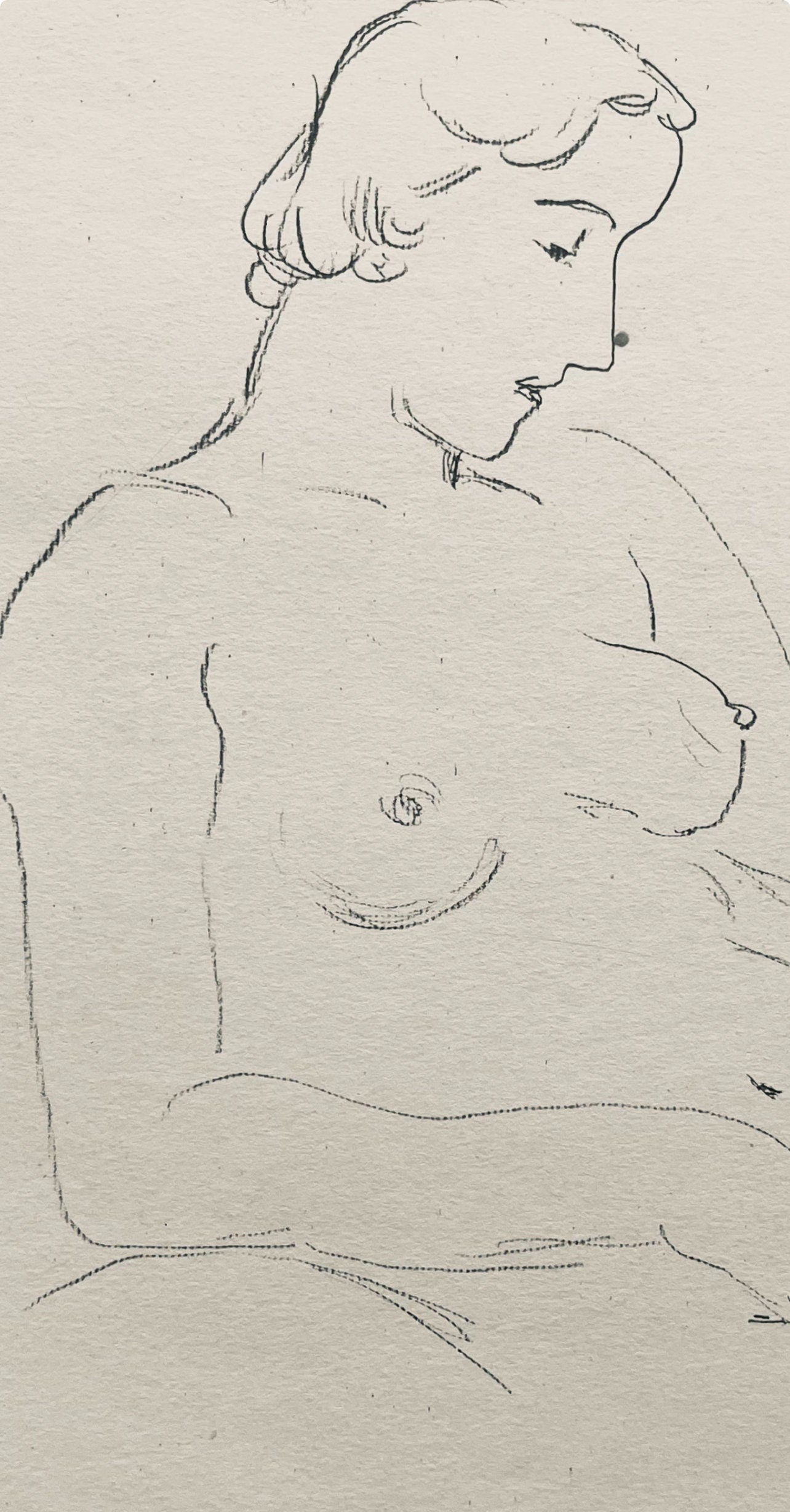 Henri Matisse, Composition (Dutel 3), Dessins de Henri-Matisse, Limited Edition Lithograph