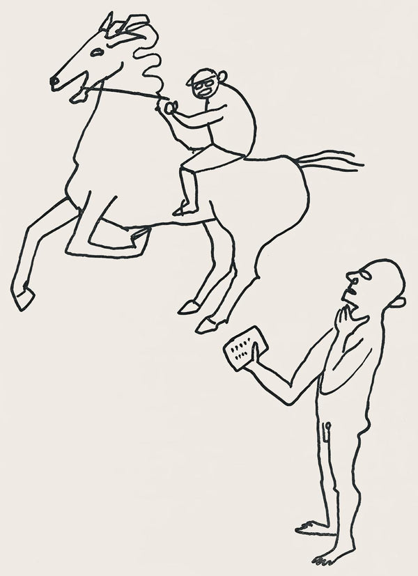 Alexander Calder, Composition, A Bestiary, Limited Edition Letterpress Print