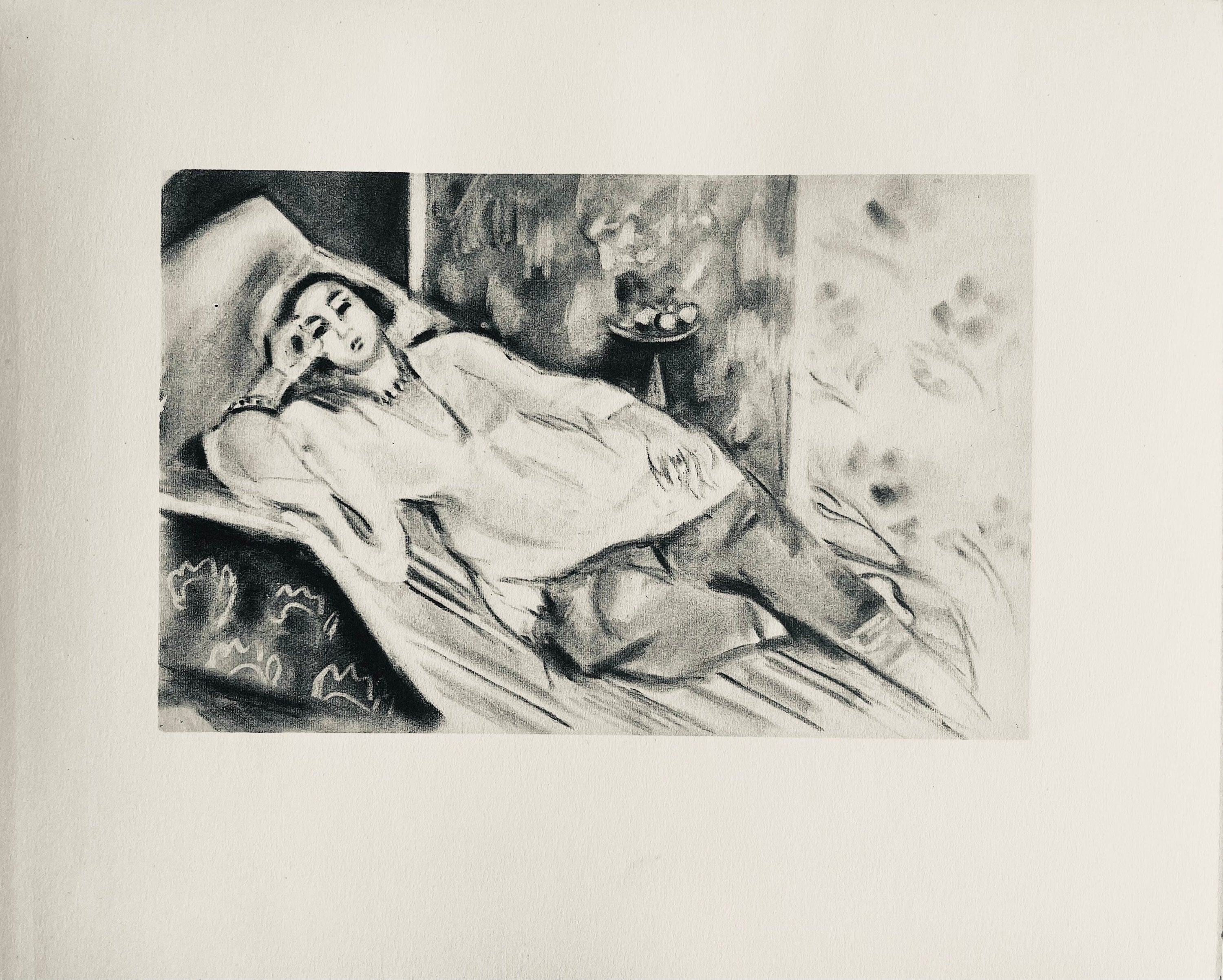 Henri Matisse, Composition (Dutel 3), Dessins de Henri-Matisse, Limited Edition Lithograph