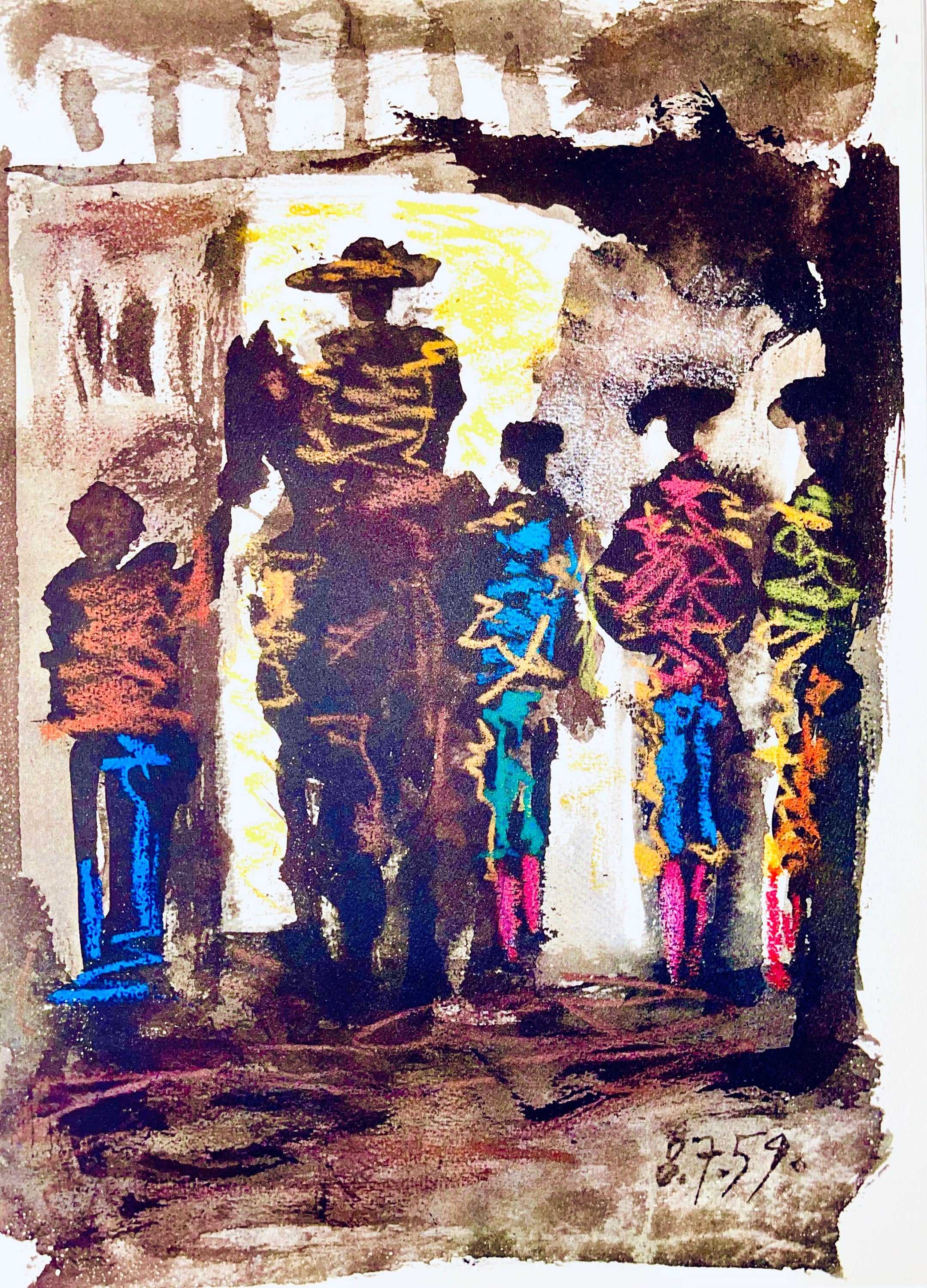 Pablo Picasso, Composition (Bloch 1276; Czwiklitzer 23), Toros y Toreros, Limited Edition Lithograph