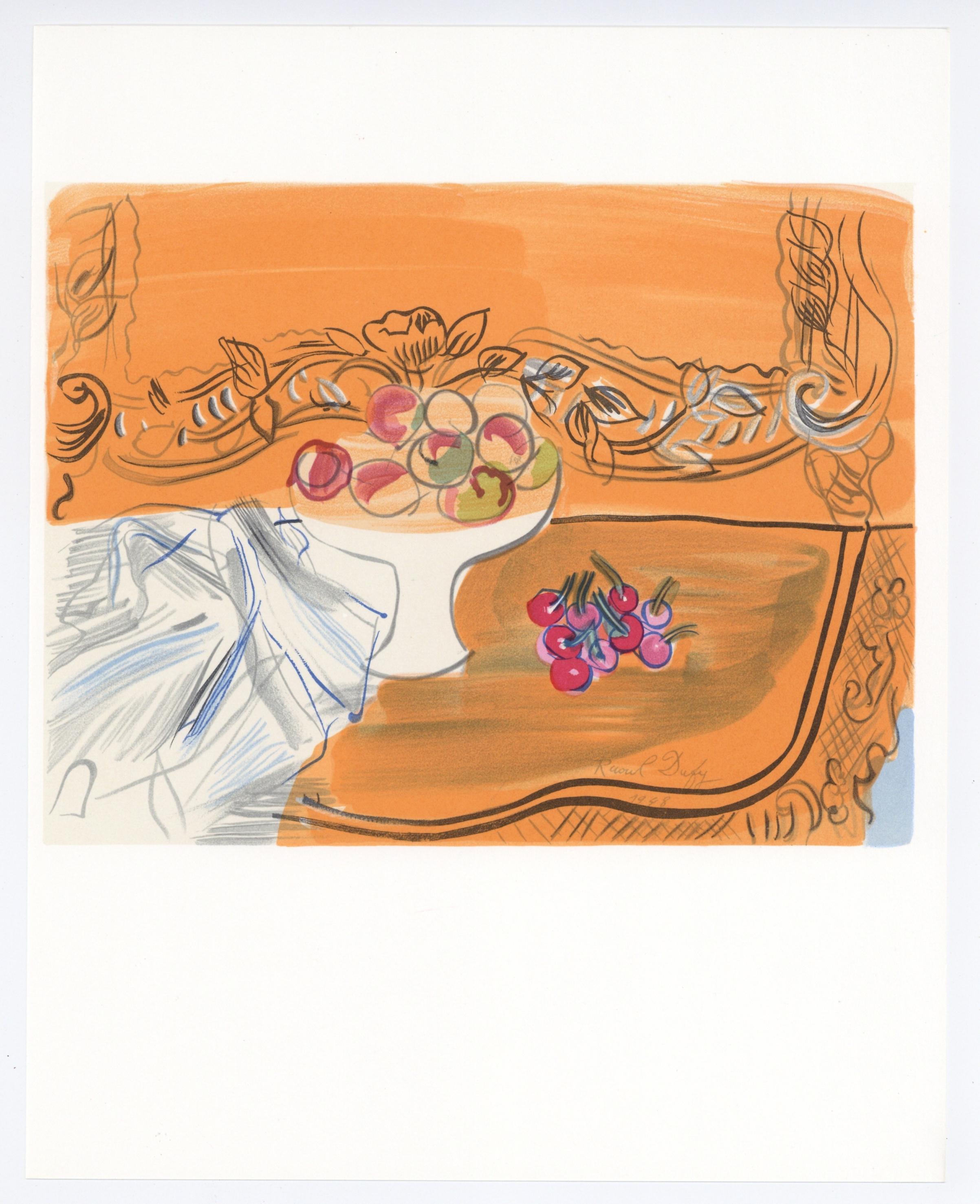 Raoul Dufy, Nature morte, Lettre à mon peintre Raoul Dufy, Limited Edition Lithograph