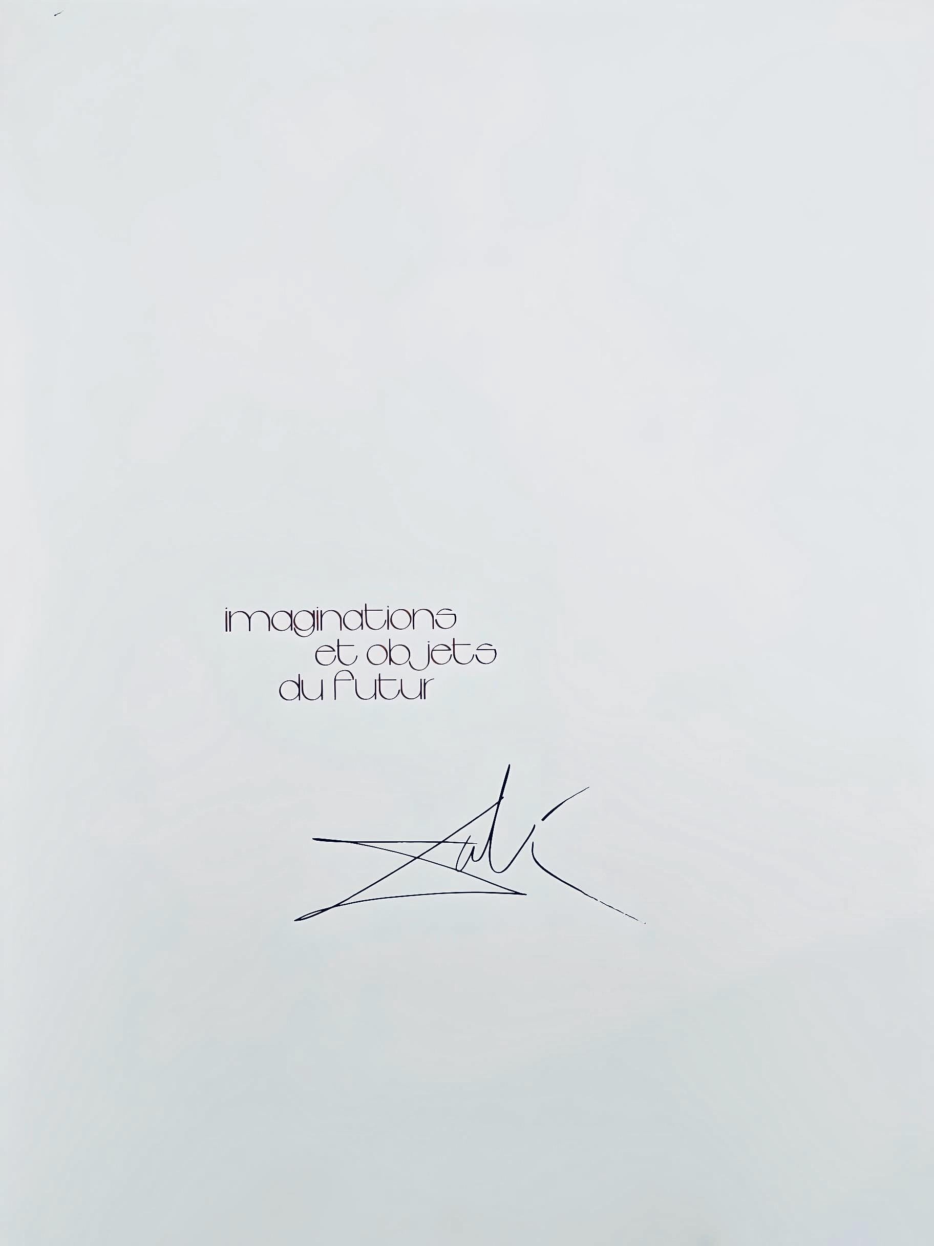 Salvador Dalí, Espace-temps en fusion (M/L 822-831; Field 75-13), Imaginations et Objets du Futur, Limited Edition Lithograph