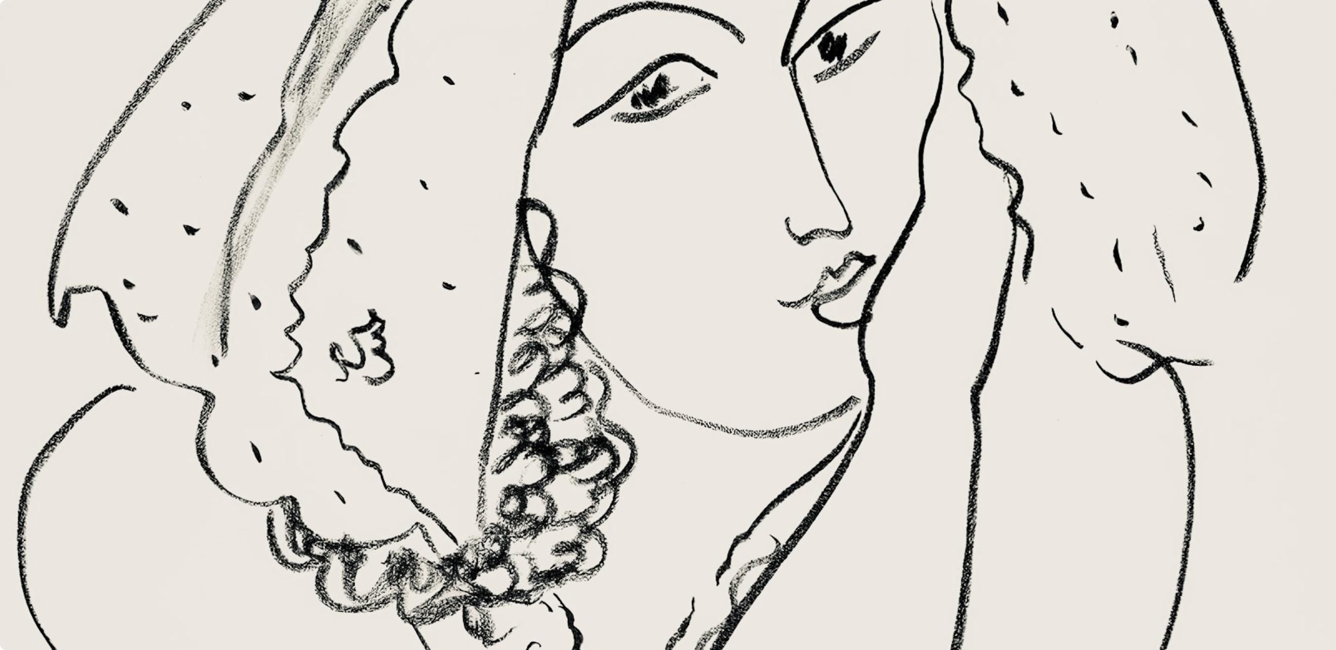 Henri Matisse, Série I, var. 6 (Duthuit 9), Henri Matisse, Dessins, Thèmes et variations, Limited Edition Lithograph