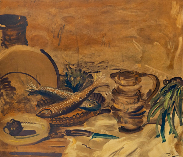 André Derain, Nature morte aux Poissons, André Derain, Collection Pierre Lévy, Limited Edition Lithograph