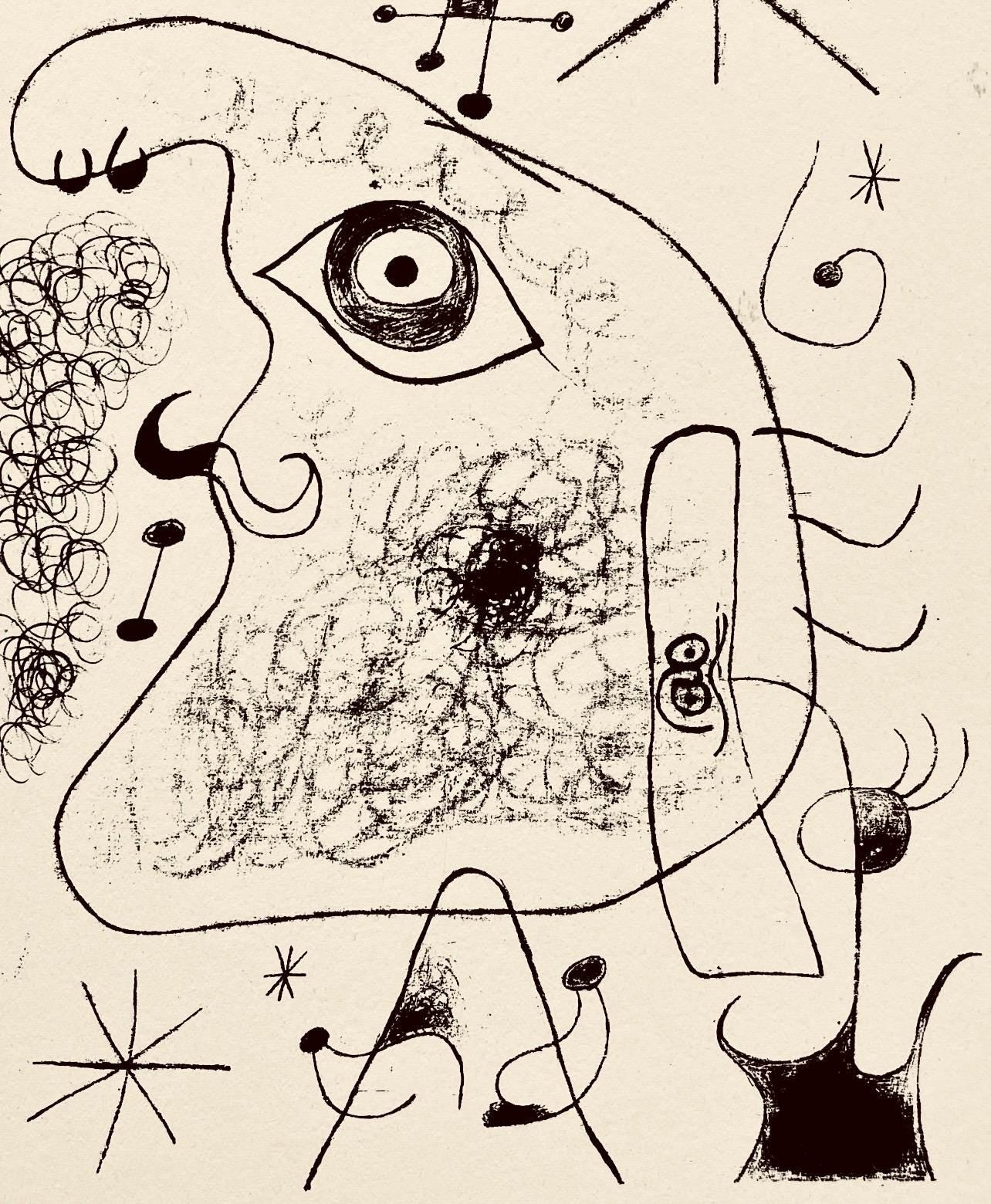 Joan Miró, Composition, The Prints of Joan Miro, Limited Edition Etching