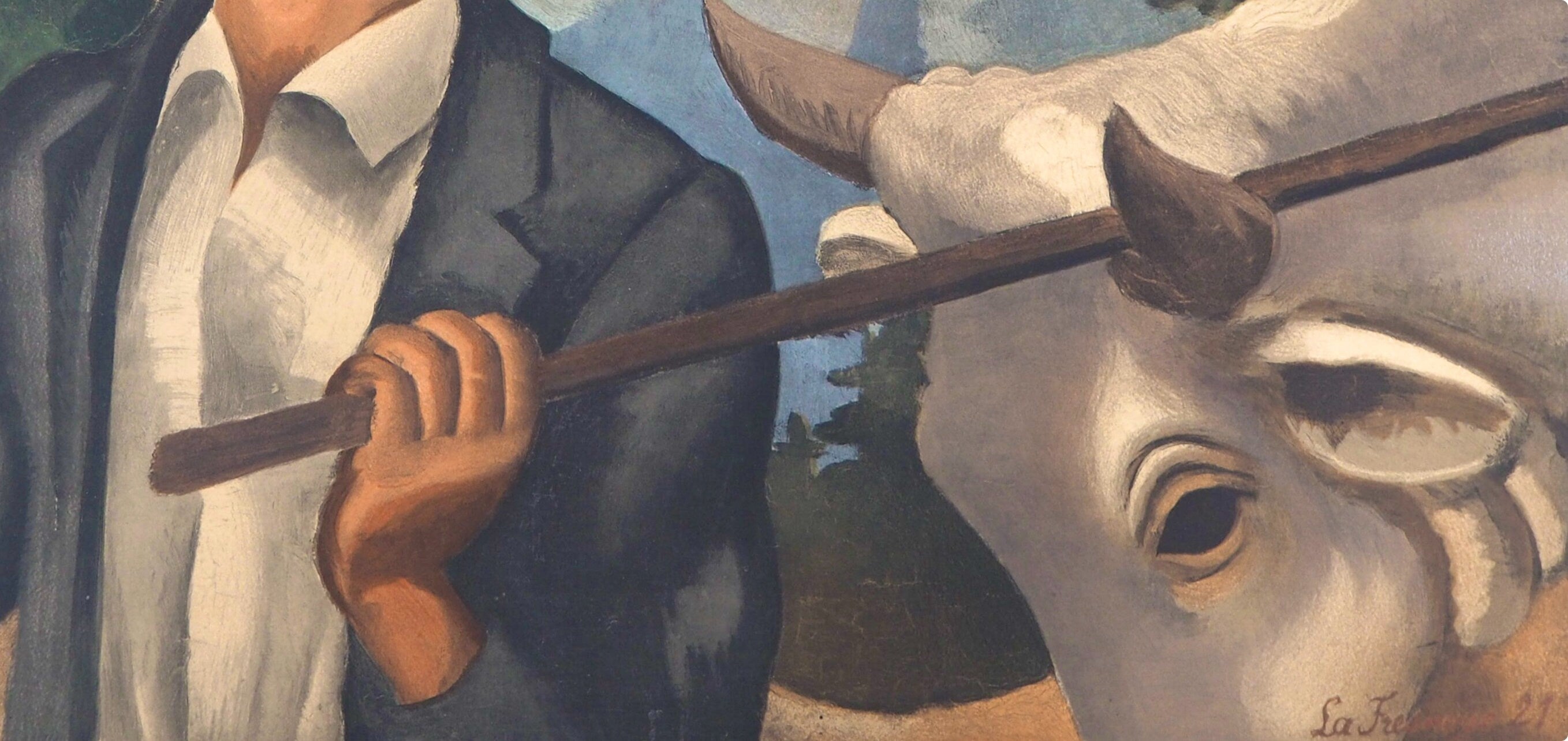 Roger de La Fresnaye, Le Bouvier, Roger de La Fresnaye, Collection Pierre Lévy, Limited Edition Lithograph