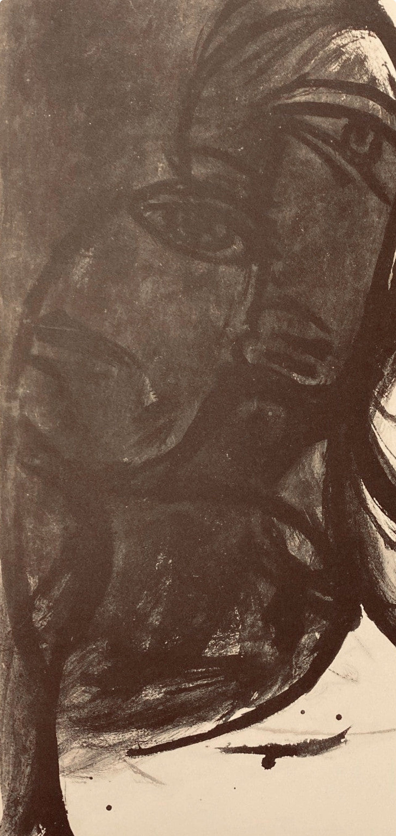 Pablo Picasso, Composition, Carnet de dessins de Picasso, Cahiers d’Art, Limited Edition Lithograph