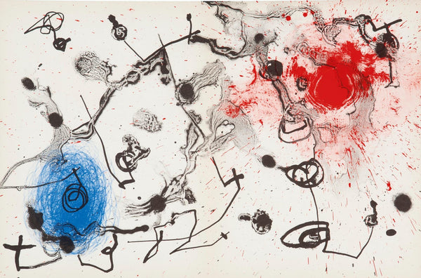 Joan Miró, Composition (Cramer 69; Dupin 292; Mourlot 286-294), Miró 1959-1960, Limited Edition Lithograph