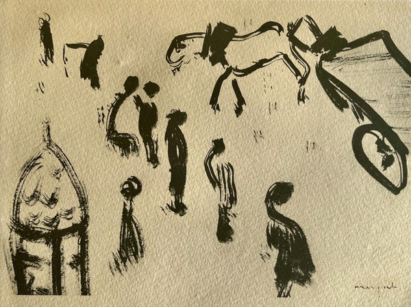 Albert Marquet, Rue à Hambourg, Marquet, Limited Edition Lithograph