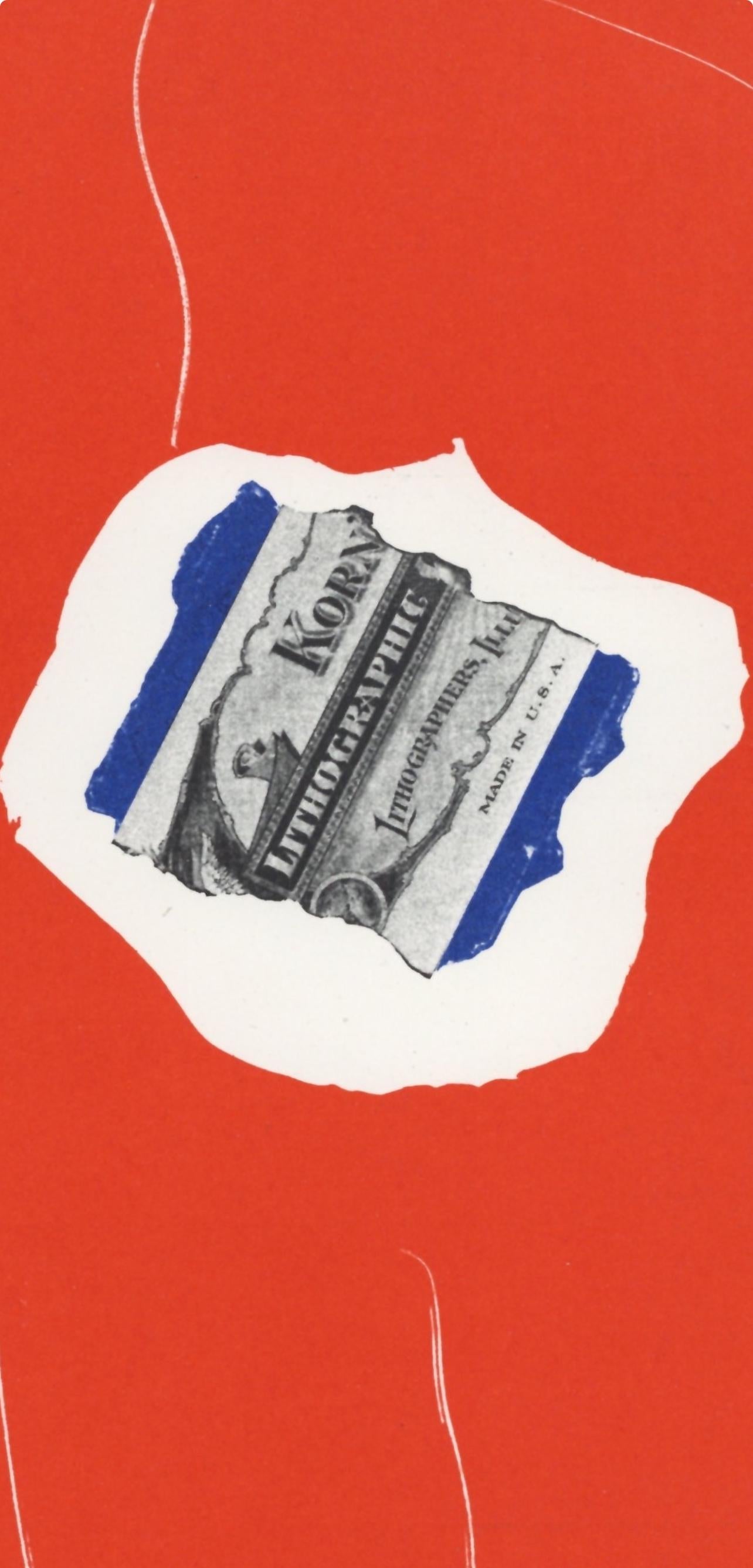 Robert Motherwell, Composition (Belknap, App. 24), XXe siècle, Limited Edition Lithograph