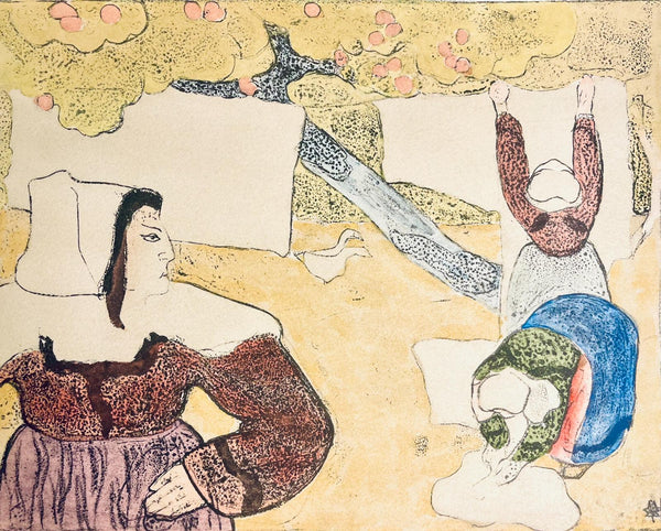 Émile Bernard, Composition, Éloge de Émile Bernard, Limited Edition Woodcut