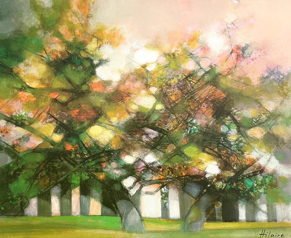 Camille Hilaire, Verger d'Été, Original Edition Offset Lithograph