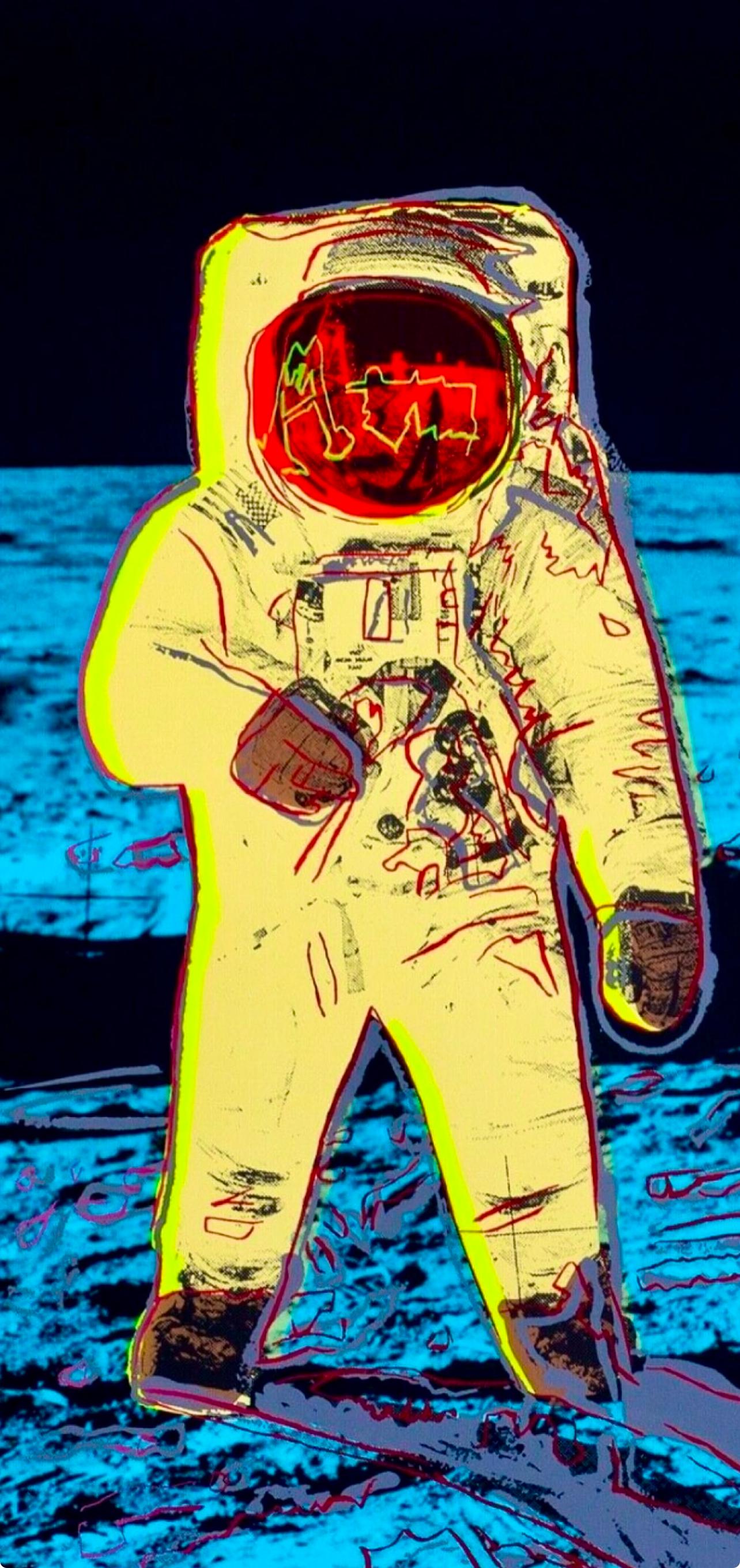 Andy Warhol, Moonwalk, Yellow, Official Limited Edition, Sunday B. Morning, Silkscreen