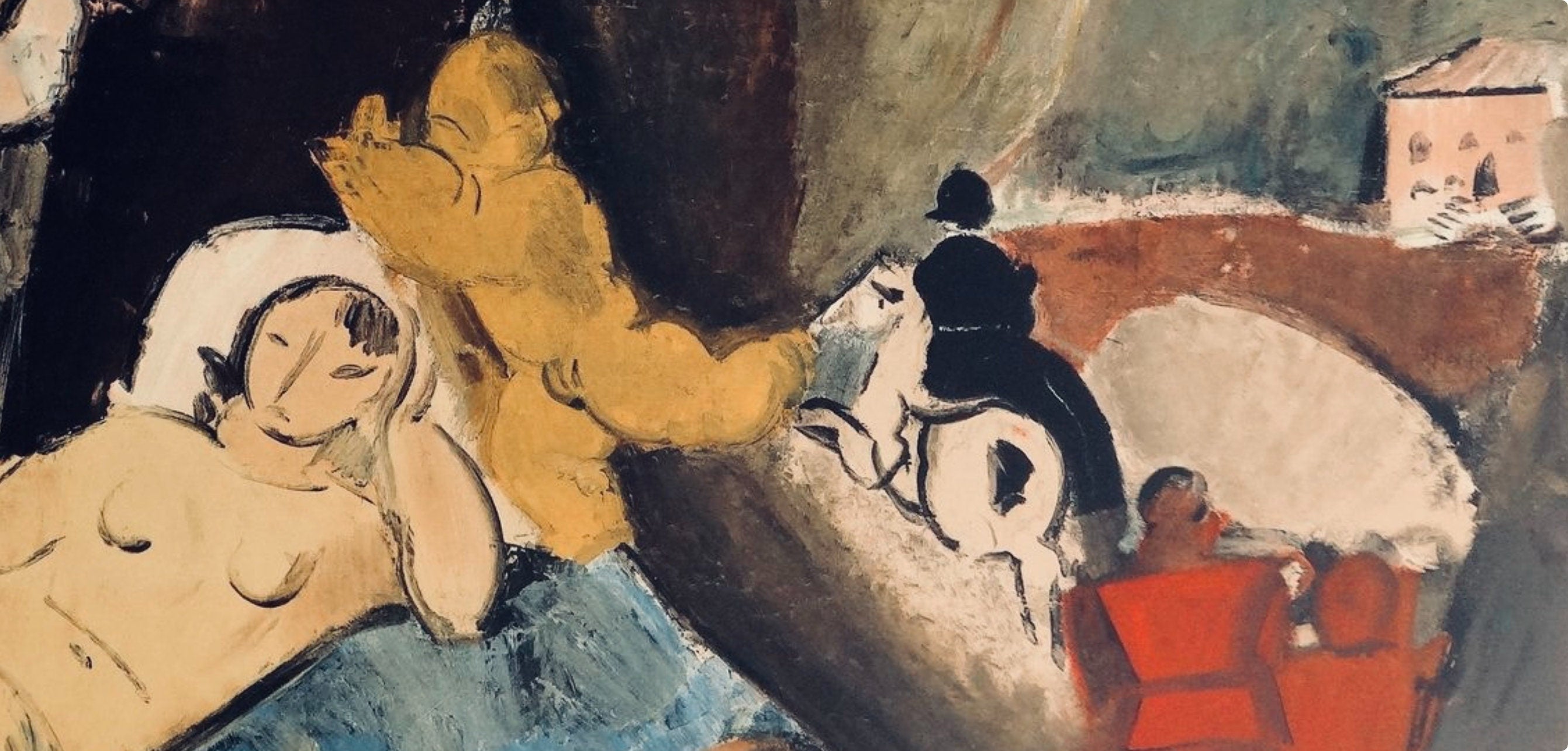 Charles Dufresne, Le Rêve, Collection Pierre Lévy, Limited Edition Lithograph