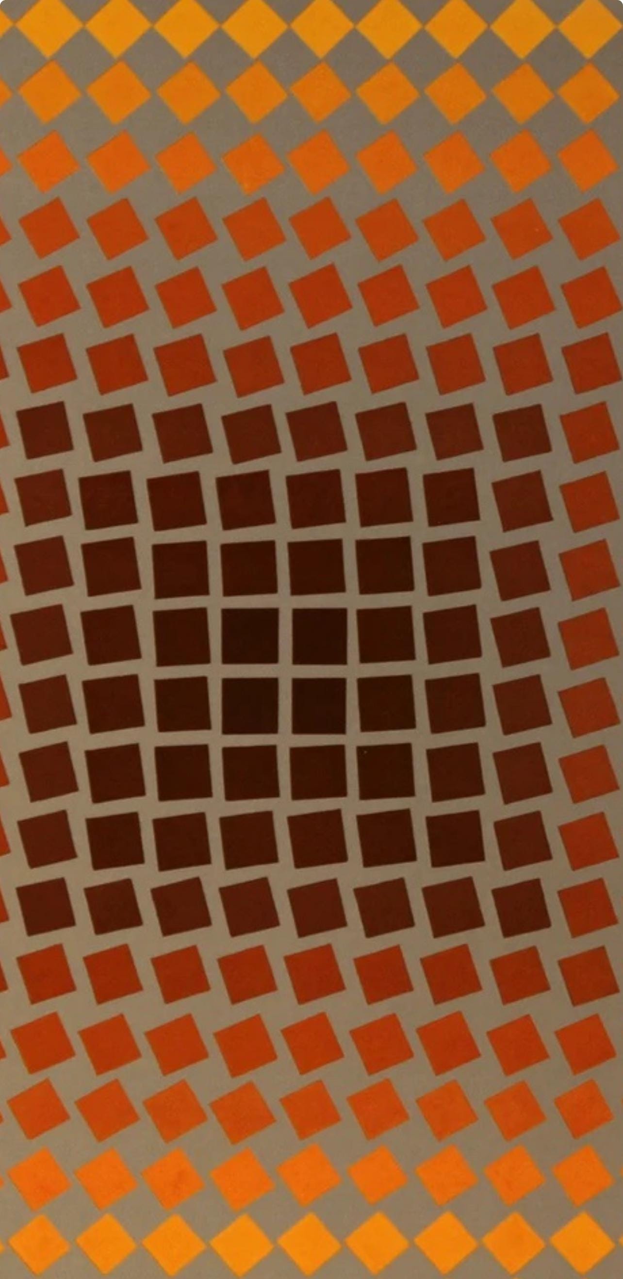 Victor Vasarely, Composition, CTA 102, Limited Edition Héliogravure