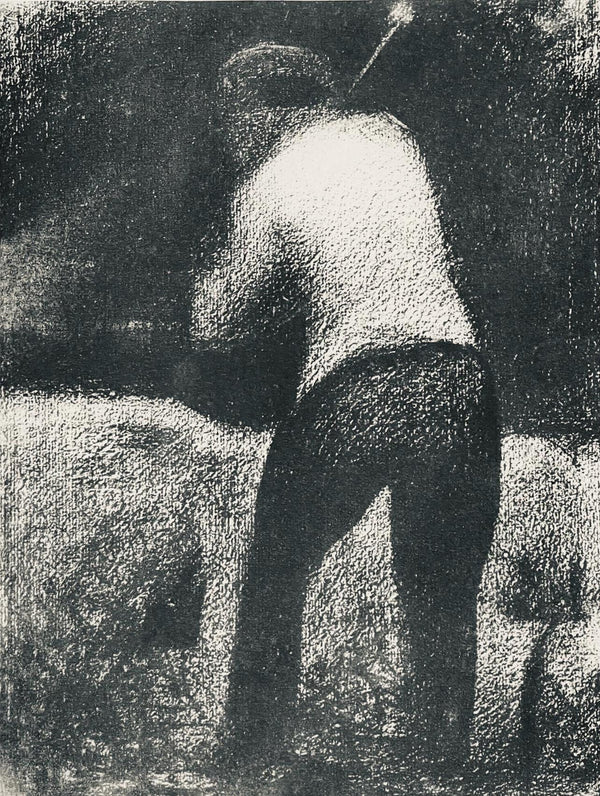 Georges Seurat, Le casseur de pierres, Seurat, Limited Edition Lithograph
