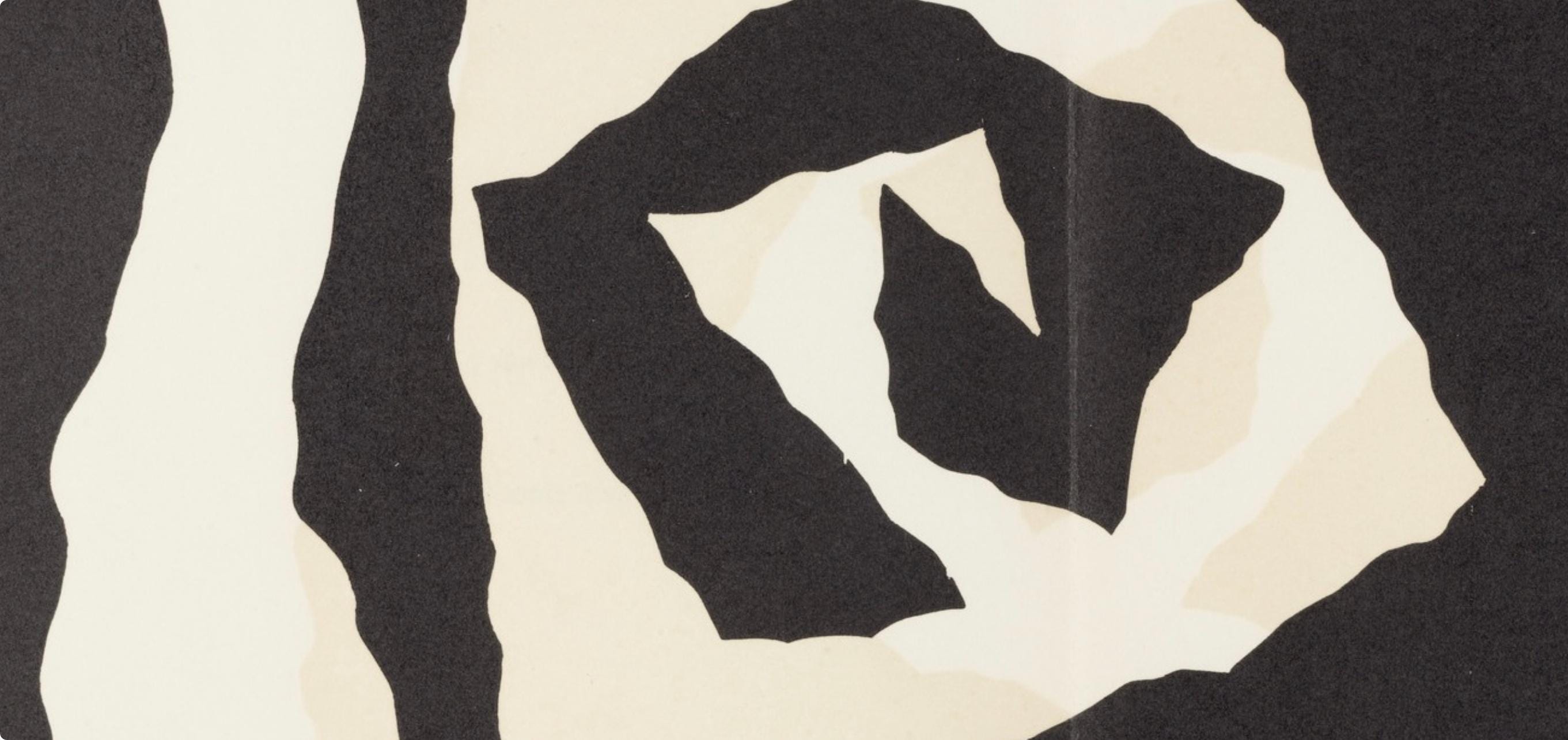 Hans Jean Arp, Composition (Arntz 148-175; Hagenbach A 25; Bolliger 54), Dreams and Projects, Limited Edition Woodcut