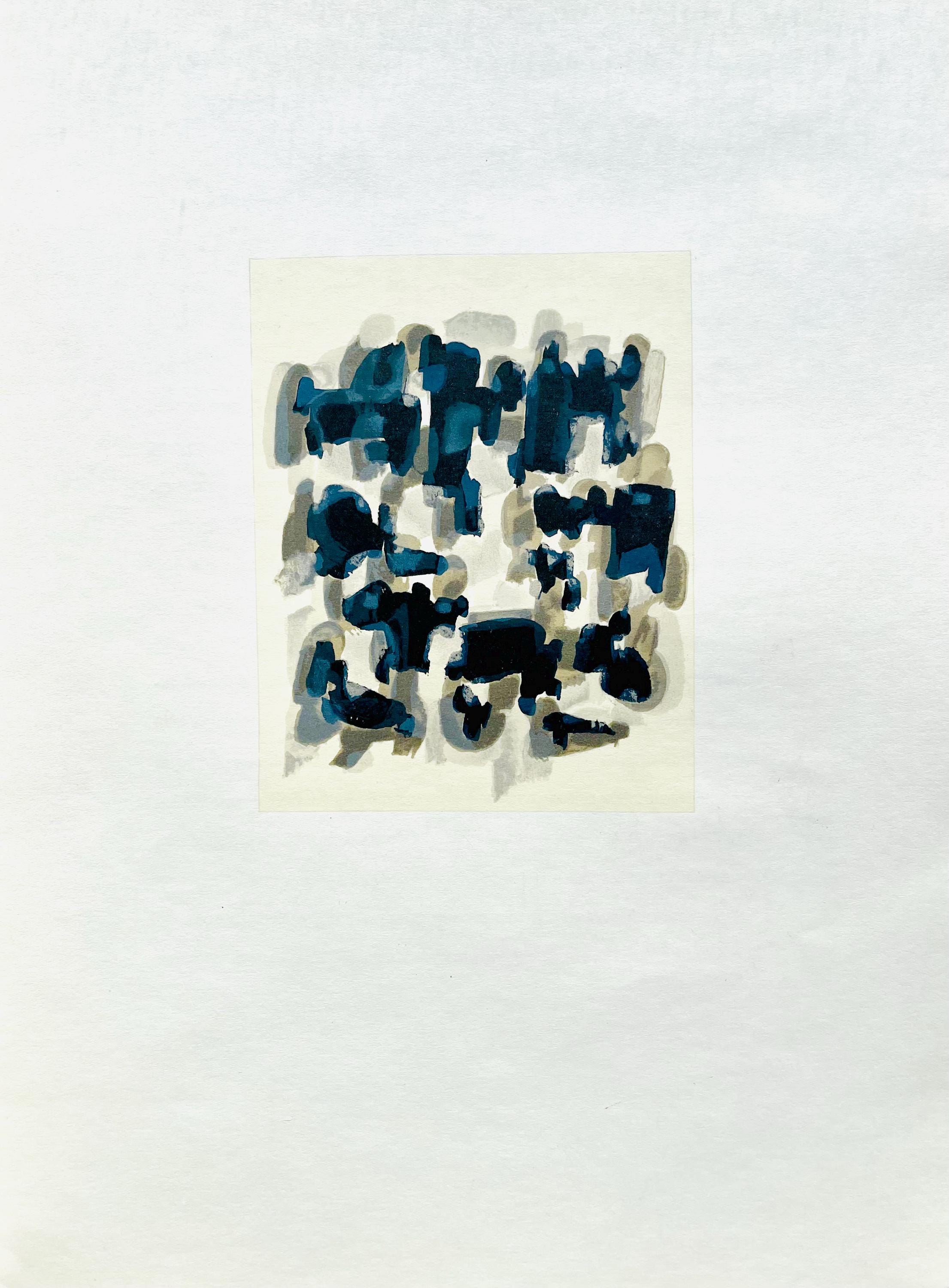 Raoul Ubac, Composition, Derrière le miroir, Limited Edition Lithograph