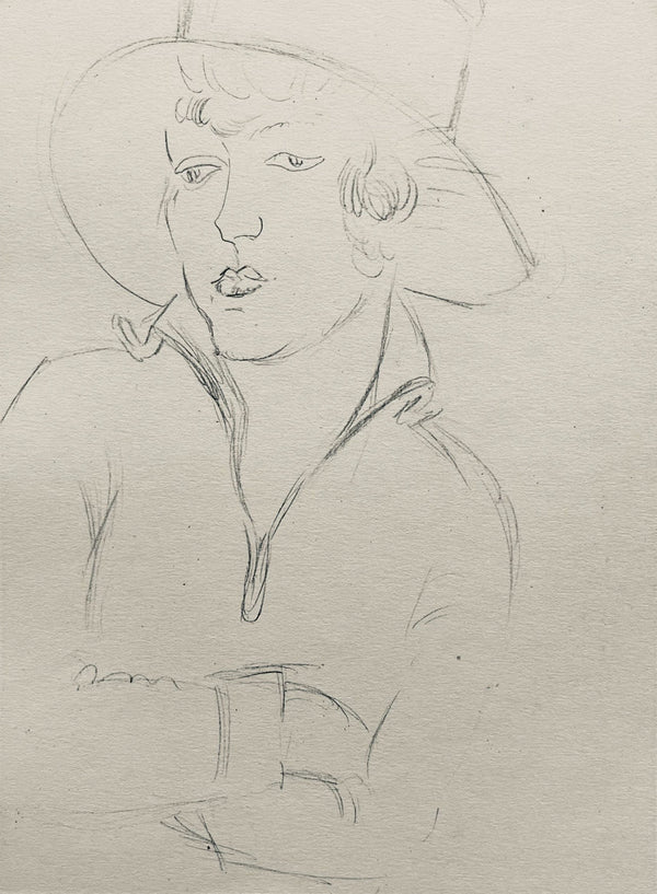 Henri Matisse, Composition (Dutel 3), Dessins de Henri-Matisse, Limited Edition Lithograph