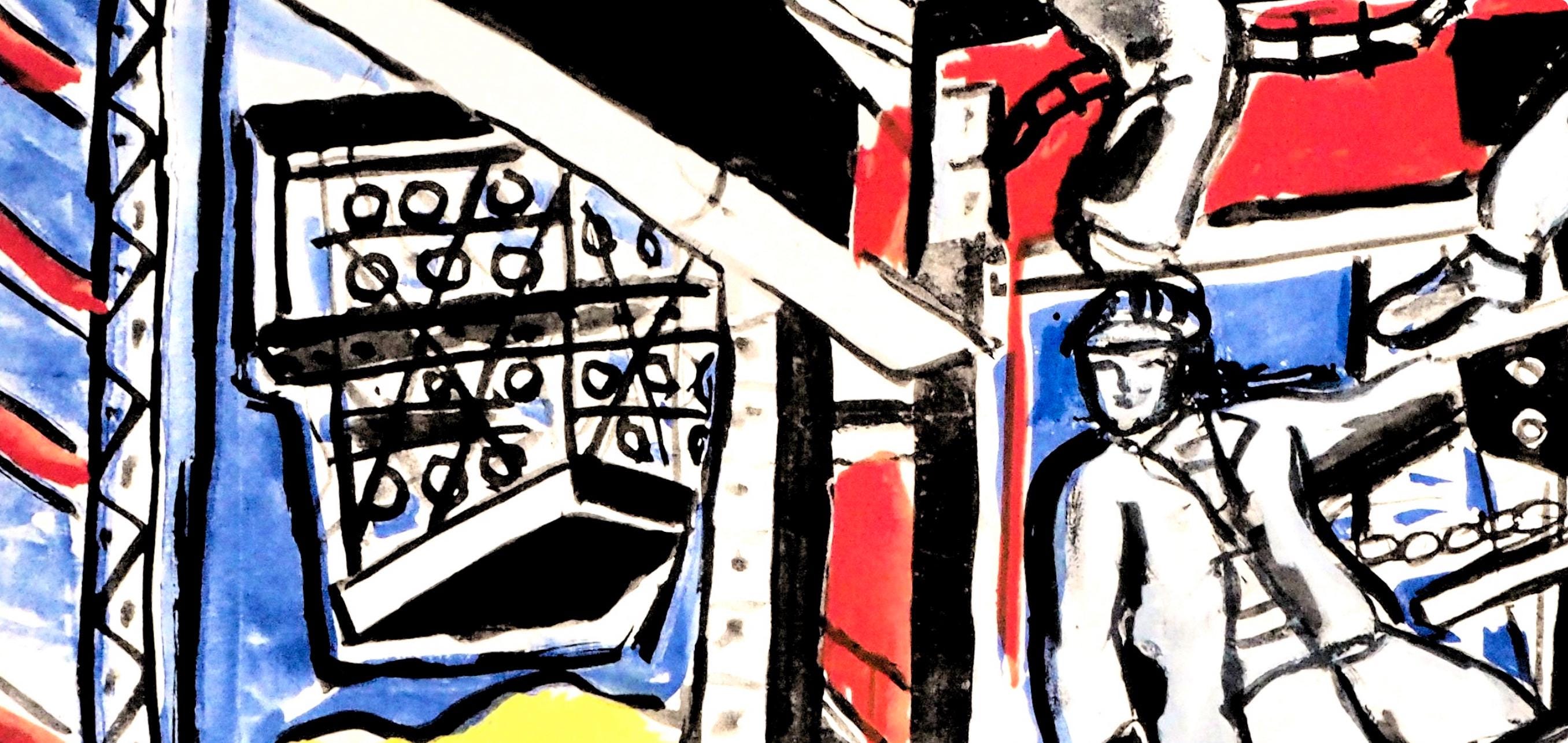Fernand Léger, Composition, Contrastes, Limited Edition Lithograph