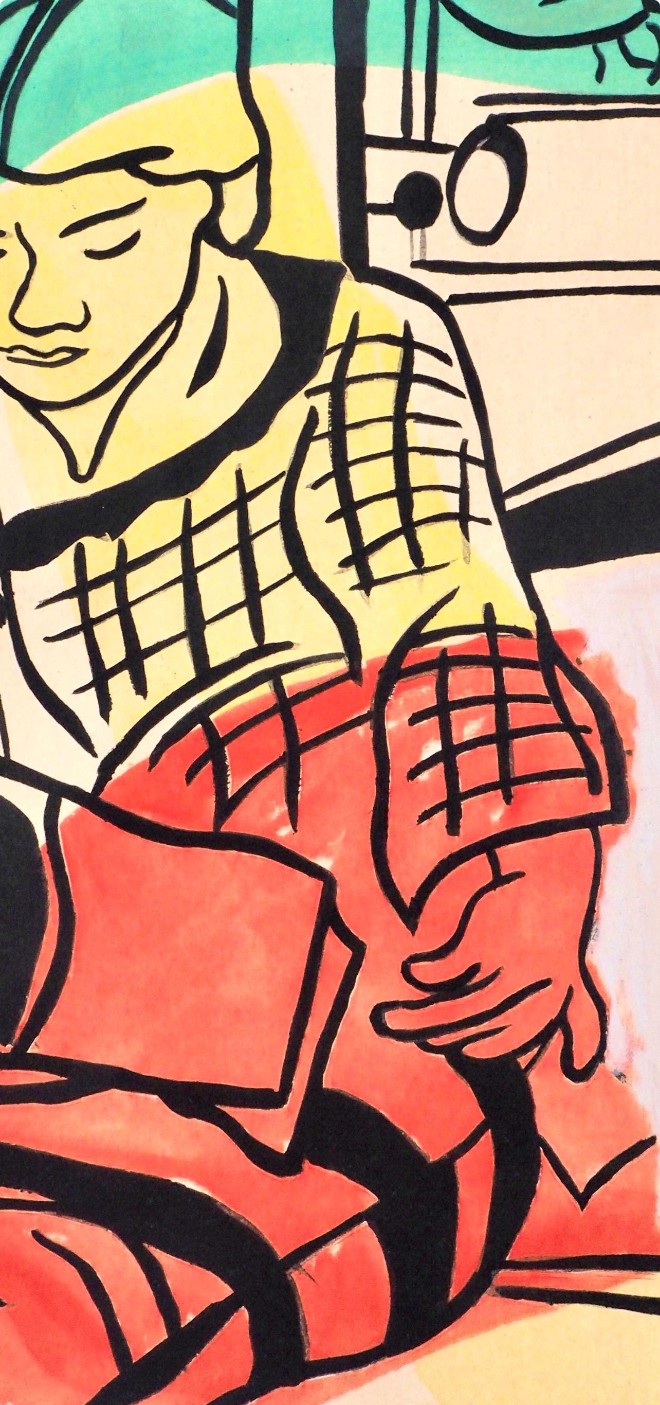 Fernand Léger, Composition, Contrastes, Limited Edition Lithograph