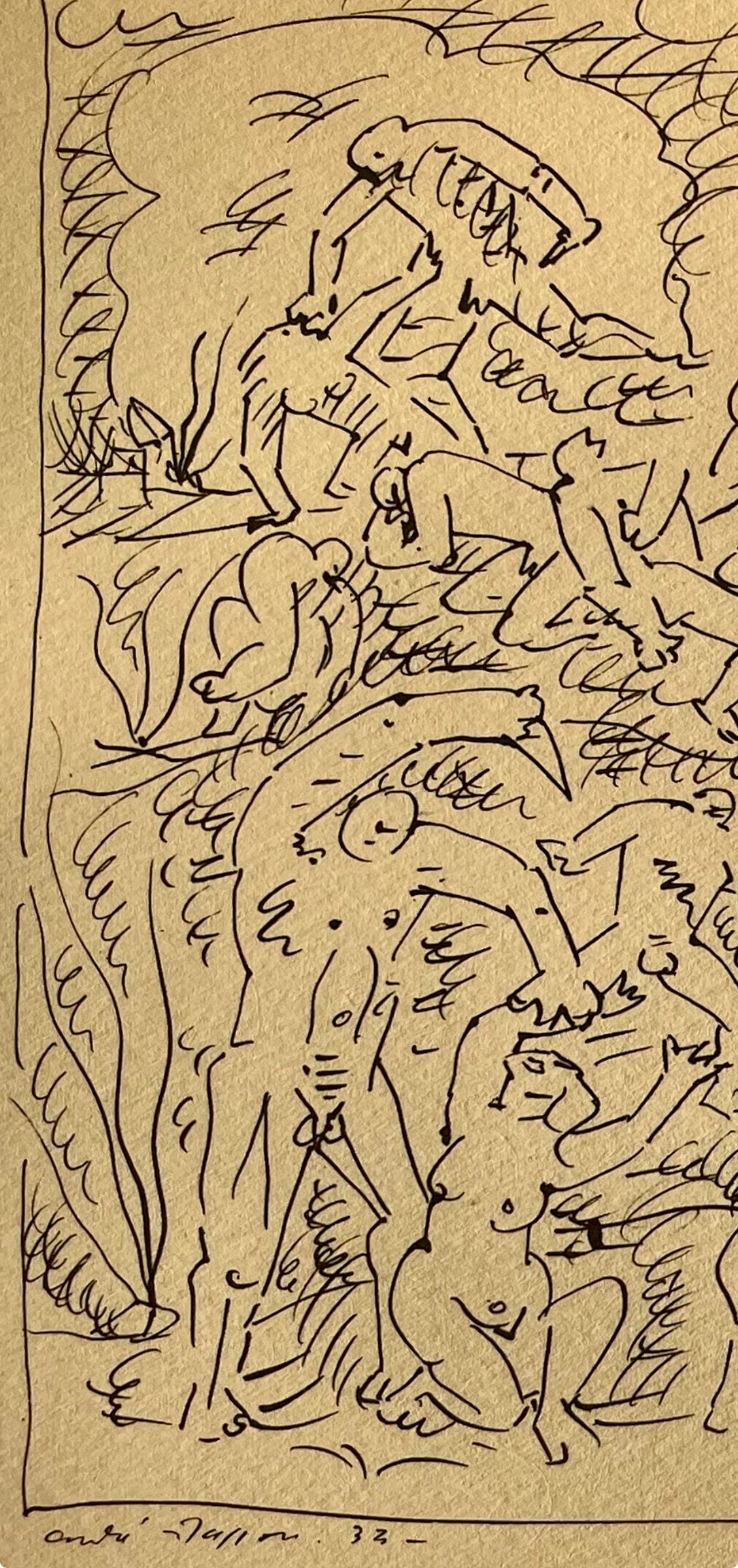 André Masson, Massacre, Masson Dessins, Limited Edition Lithograph