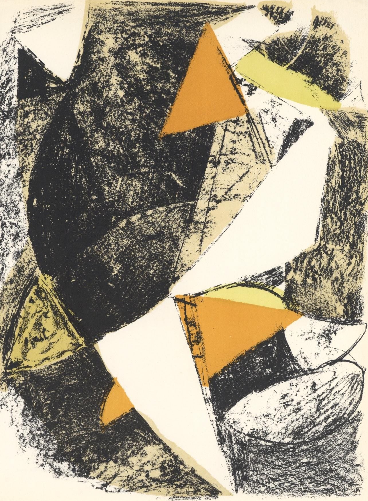 Marino Marini, Cheval et cavalier, XXe siècle, Limited Edition Lithograph