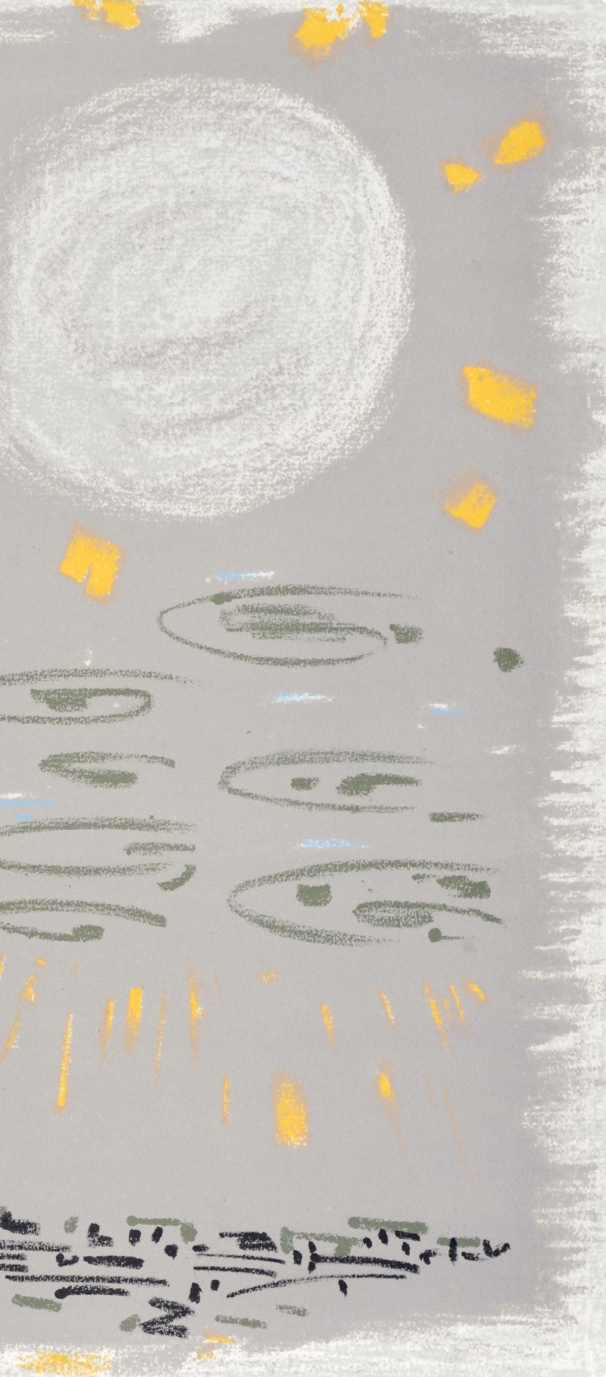André Masson, La Tour Eiffel au ciel gris, Regards sur Paris, Limited Edition Lithograph