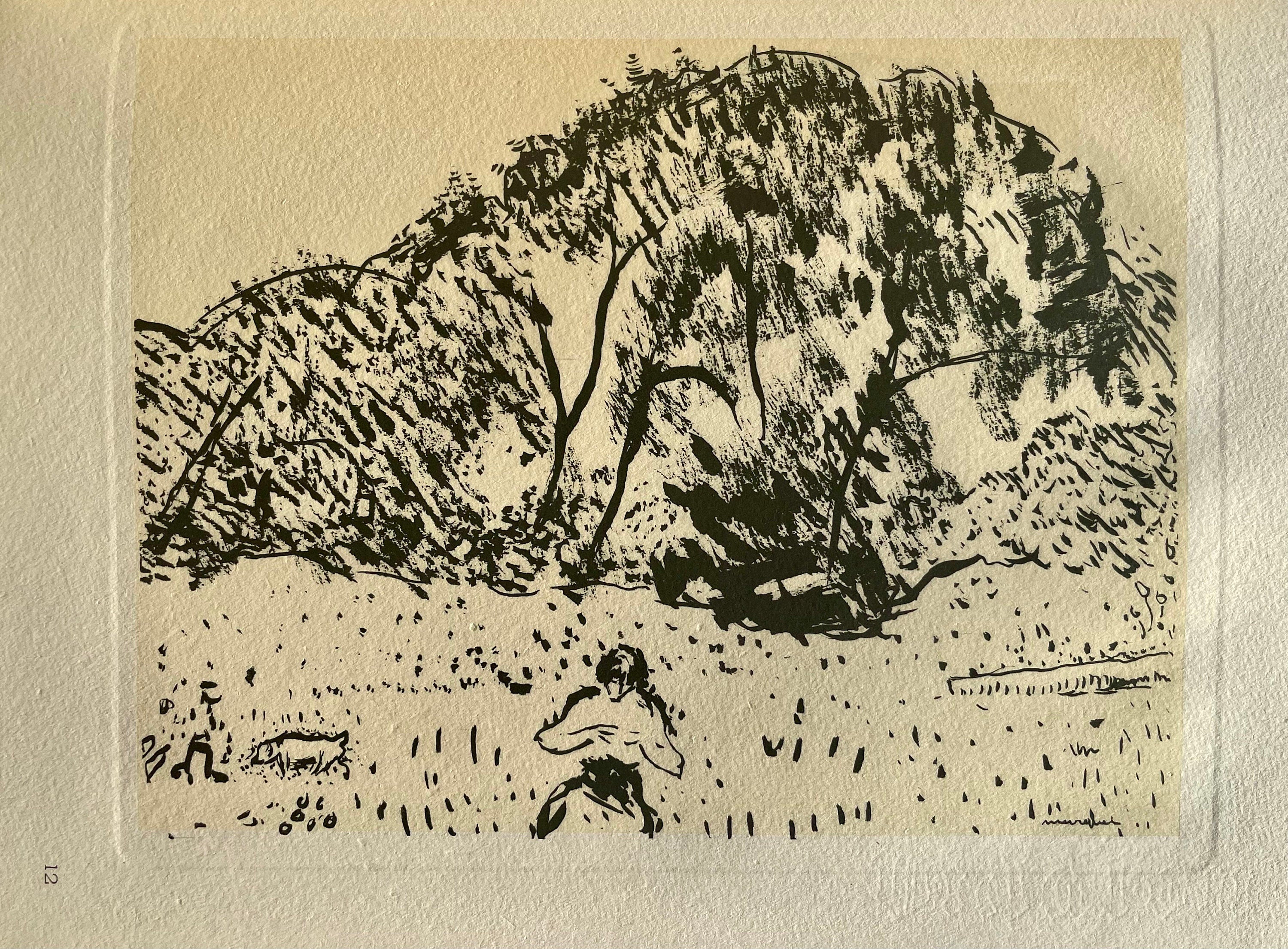 Albert Marquet, Paysage de l'Ile-de-France, Marquet, Limited Edition Lithograph