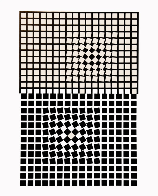 Victor Vasarely, Composition, Corpusculaires, Limited Edition Héliogravure