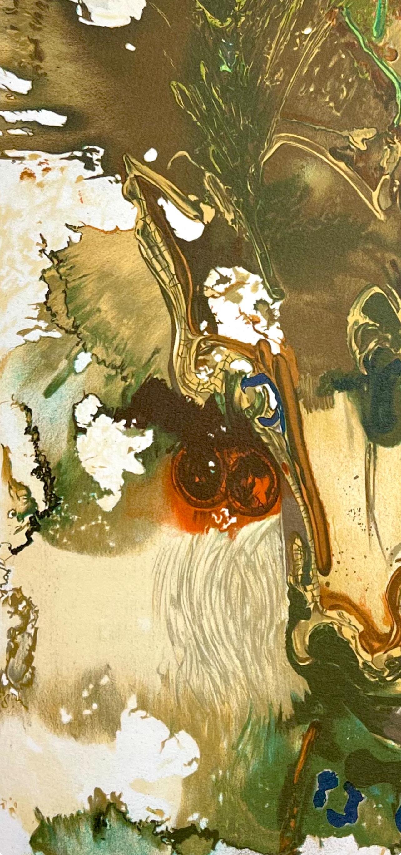 Salvador Dalí, Bucéphale, Les Chevaux de Dalí, Limited Edition Lithograph