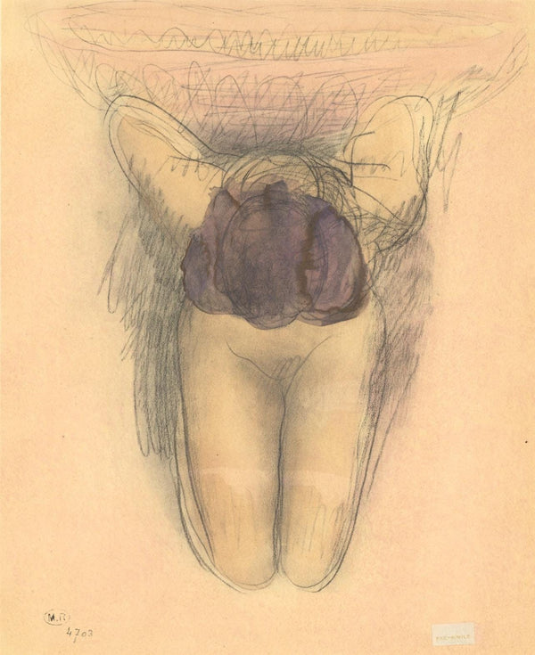 Auguste Rodin, Composition, La Varende, Rodin, Limited Edition Lithograph