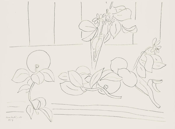 Henri Matisse, Série M, var. 7 (Duthuit 9), Henri Matisse, Dessins, Thèmes et variations, Limited Edition Lithograph